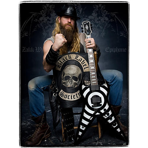 Epiphone Zakk Wylde ZV Custom Electric Guitar Bull's-Eye