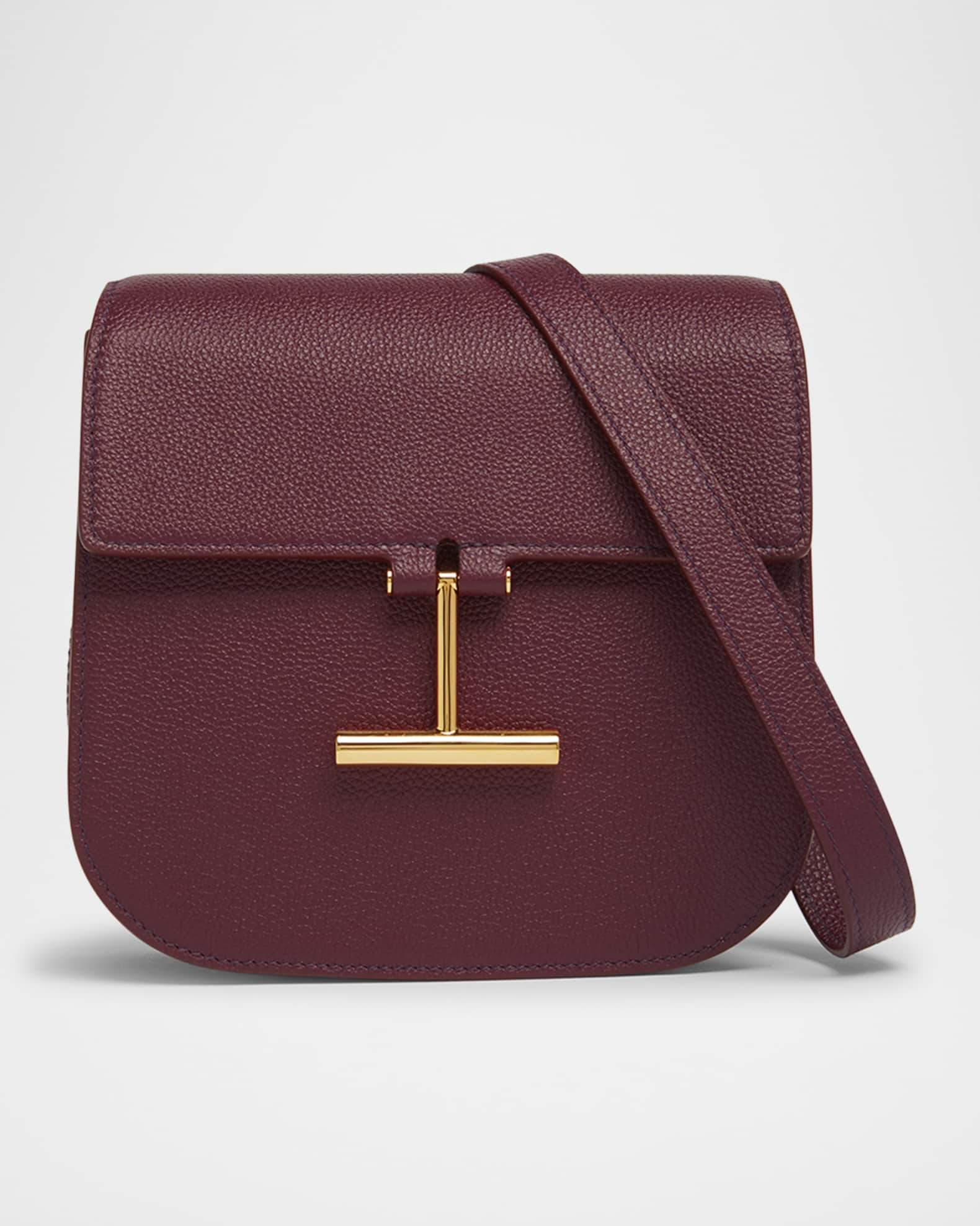 TOM FORD Tara Mini Crossbody Bag in Grain Leather | Neiman Marcus