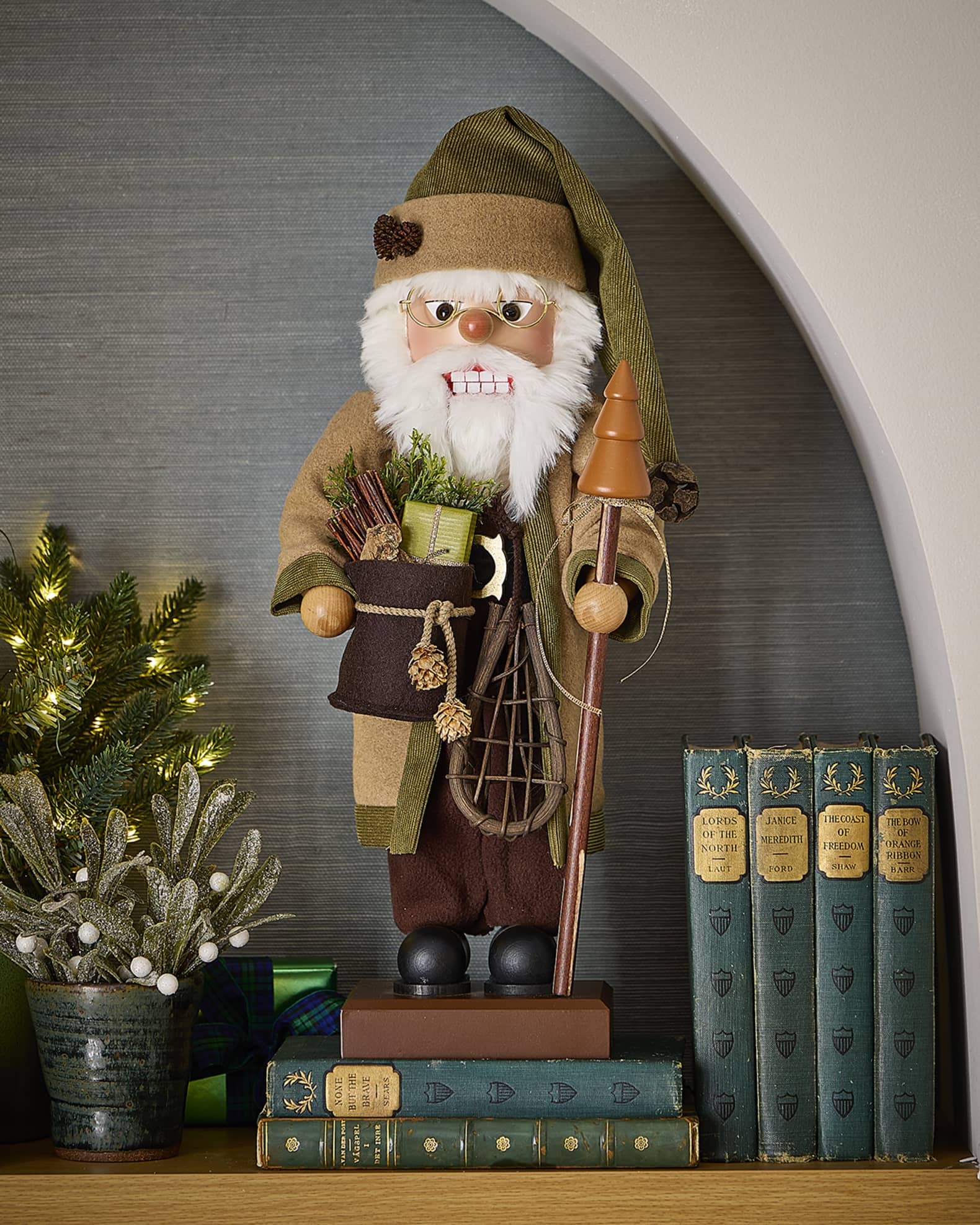 Ulbricht Forest Santa Nutcracker | Neiman Marcus