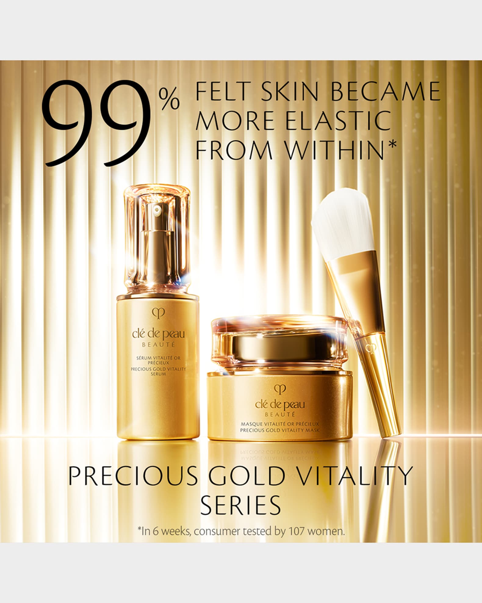 Cle de Peau Beaute Precious Gold Vitality Mask, 2.7 oz. | Neiman