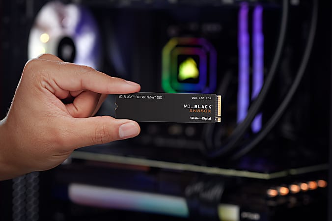Western Digital BLACK SN850X NVMe SSD 1TB Black - Office Depot