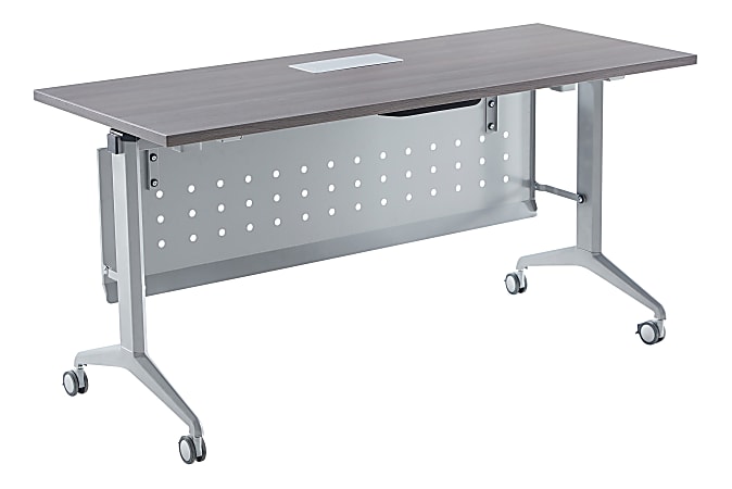 WorkPro AnyPlace Flip Top Nesting Training Table With Modesty