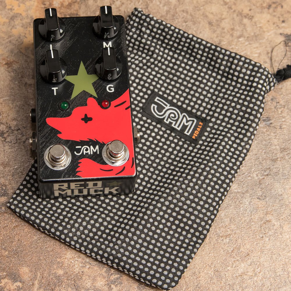 JAM Pedals Red Muck Mk.2 Fuzz/Distortion for Bass - 5214001611256
