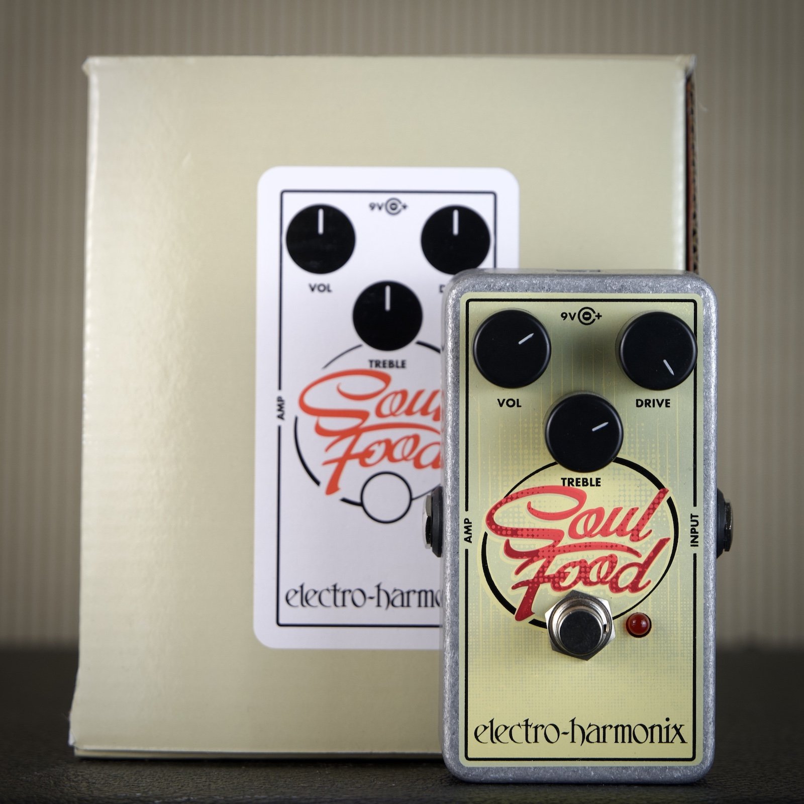 Electro-Harmonix Soul Food Transparent Overdrive Pedal (new