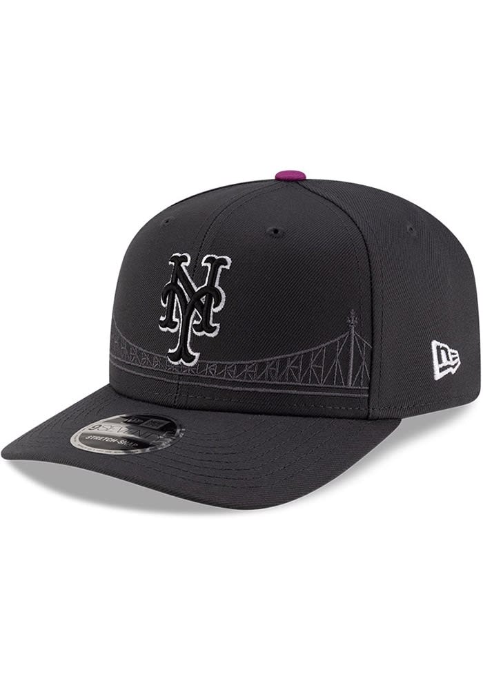 New Era New York Mets BLACK 2025 City Connect Official Stretch