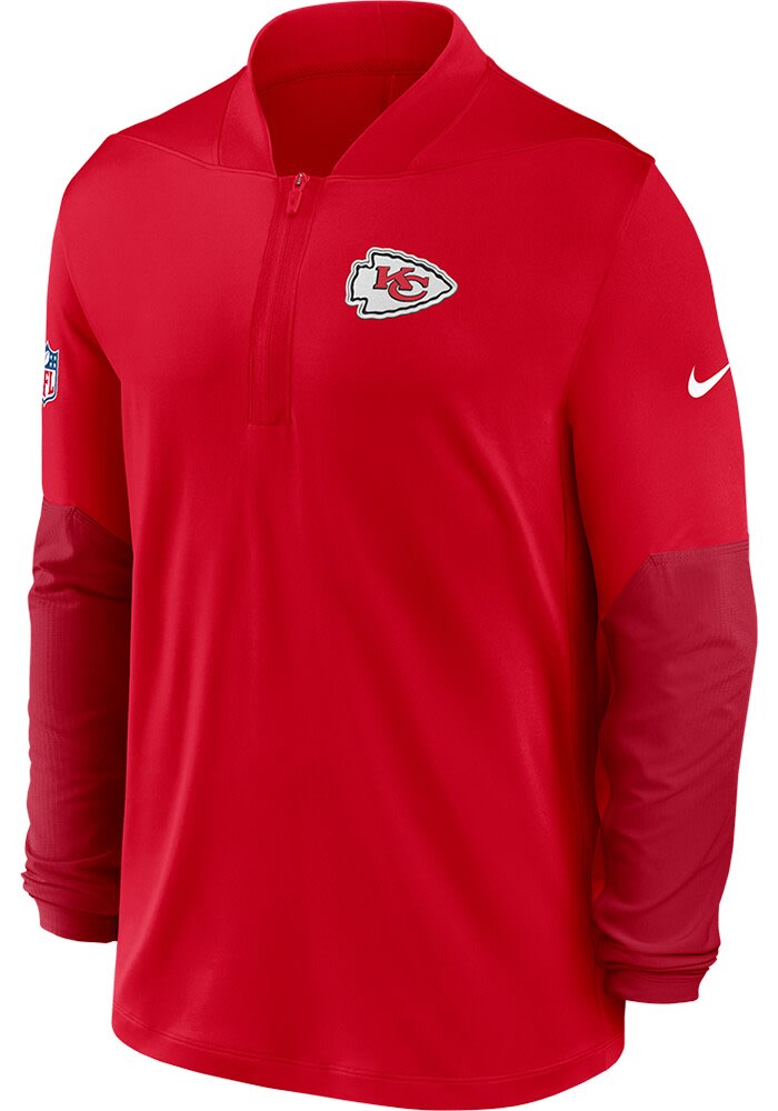 Nike Kansas City Chiefs Mens White Sideline Pullover - 173219609