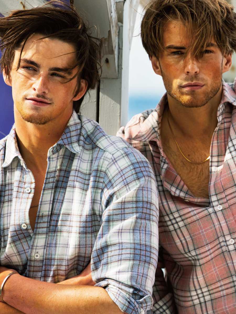 SAFARI MAGAZINE ビーチ映えする褪せチェックシャツ！ | Safari Lounge