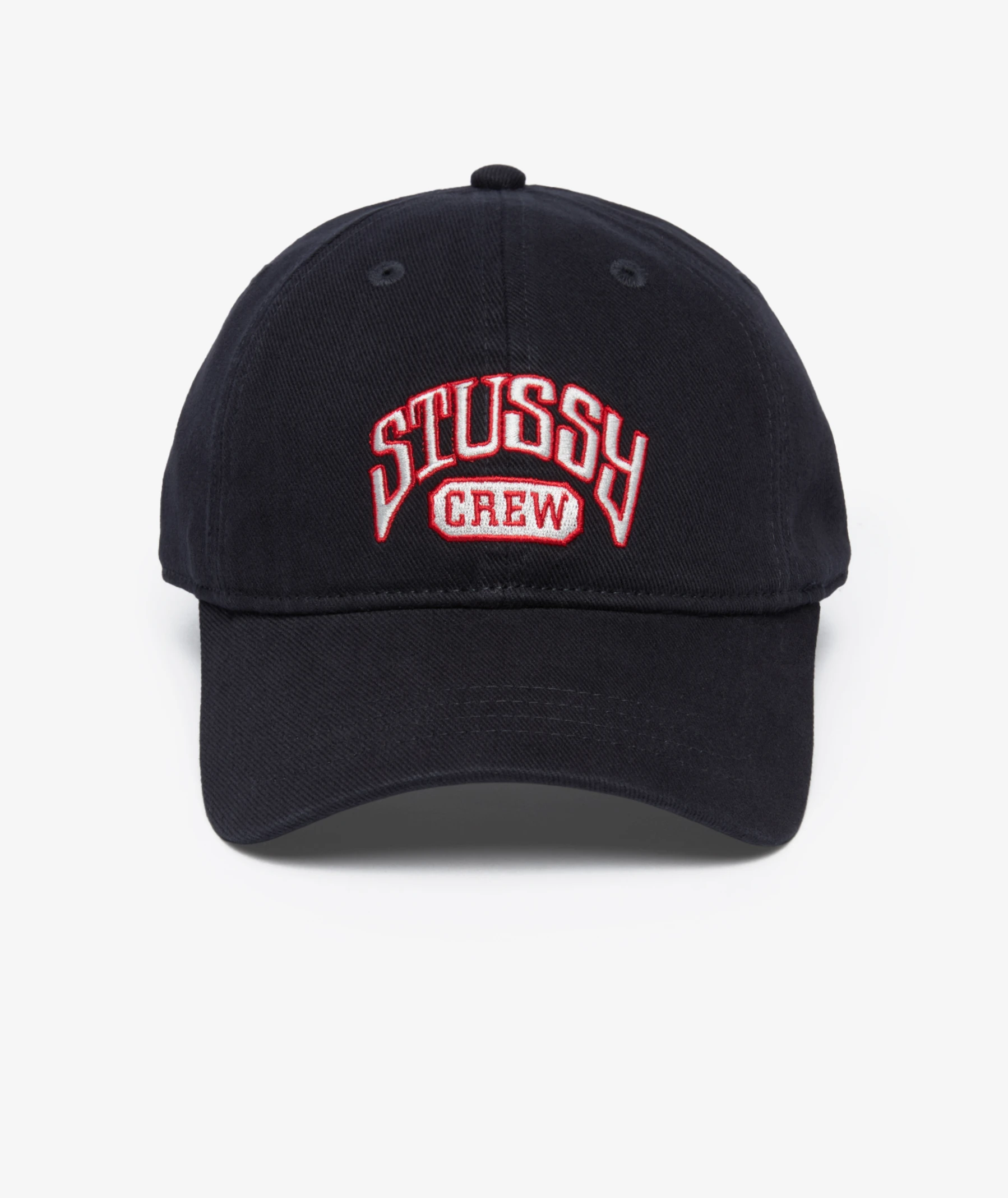 stussy s logo cap 80s Stüssy Low Profile Crew Strapback Cap