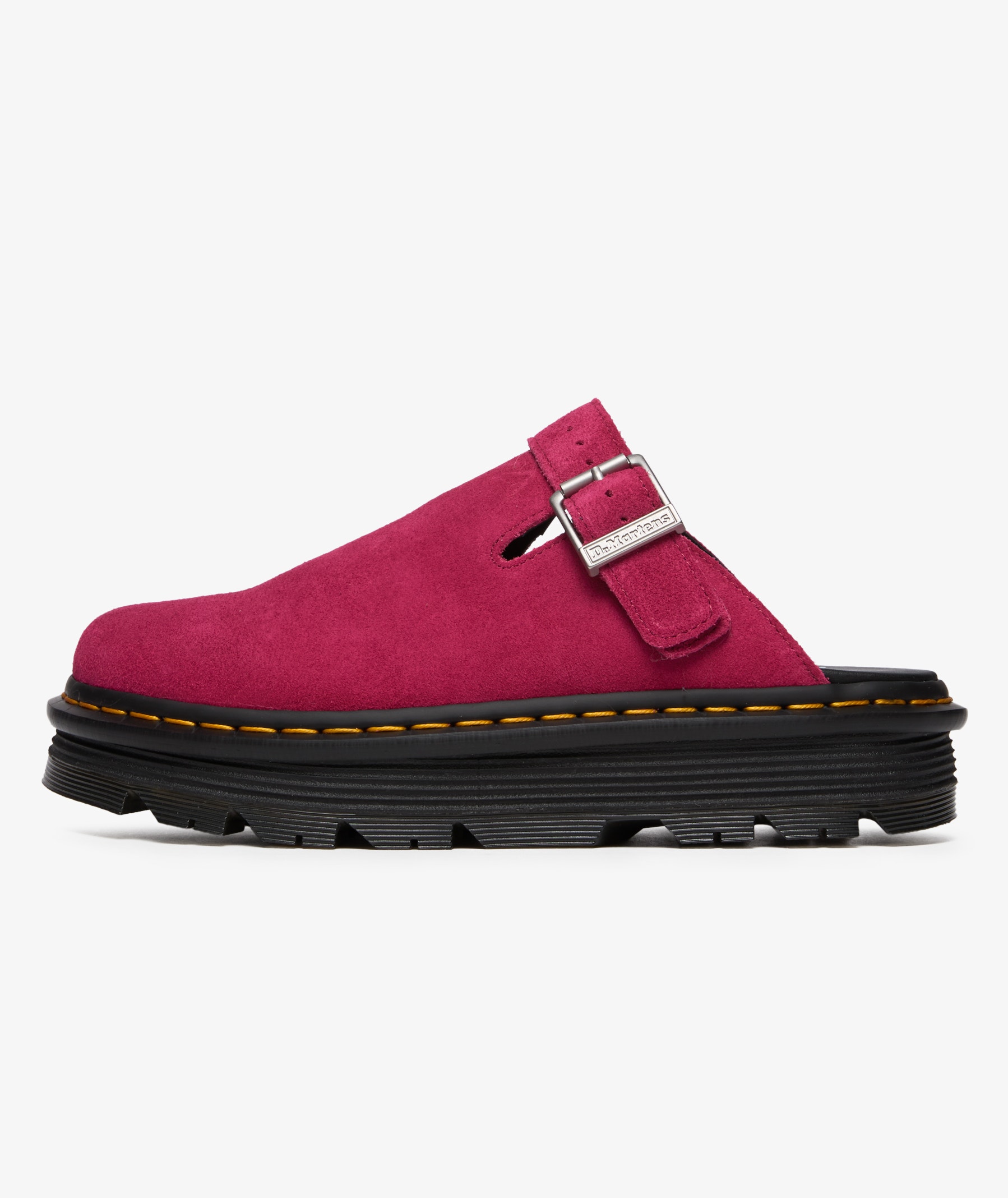 Dr. Martens Zebzag Suede Mules | Neptune Blue | SVD USA