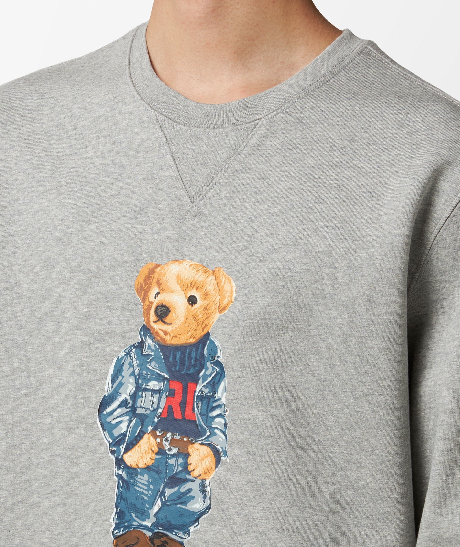 Polo Ralph Lauren Polo Bear Crewneck in Gray | SVD USA