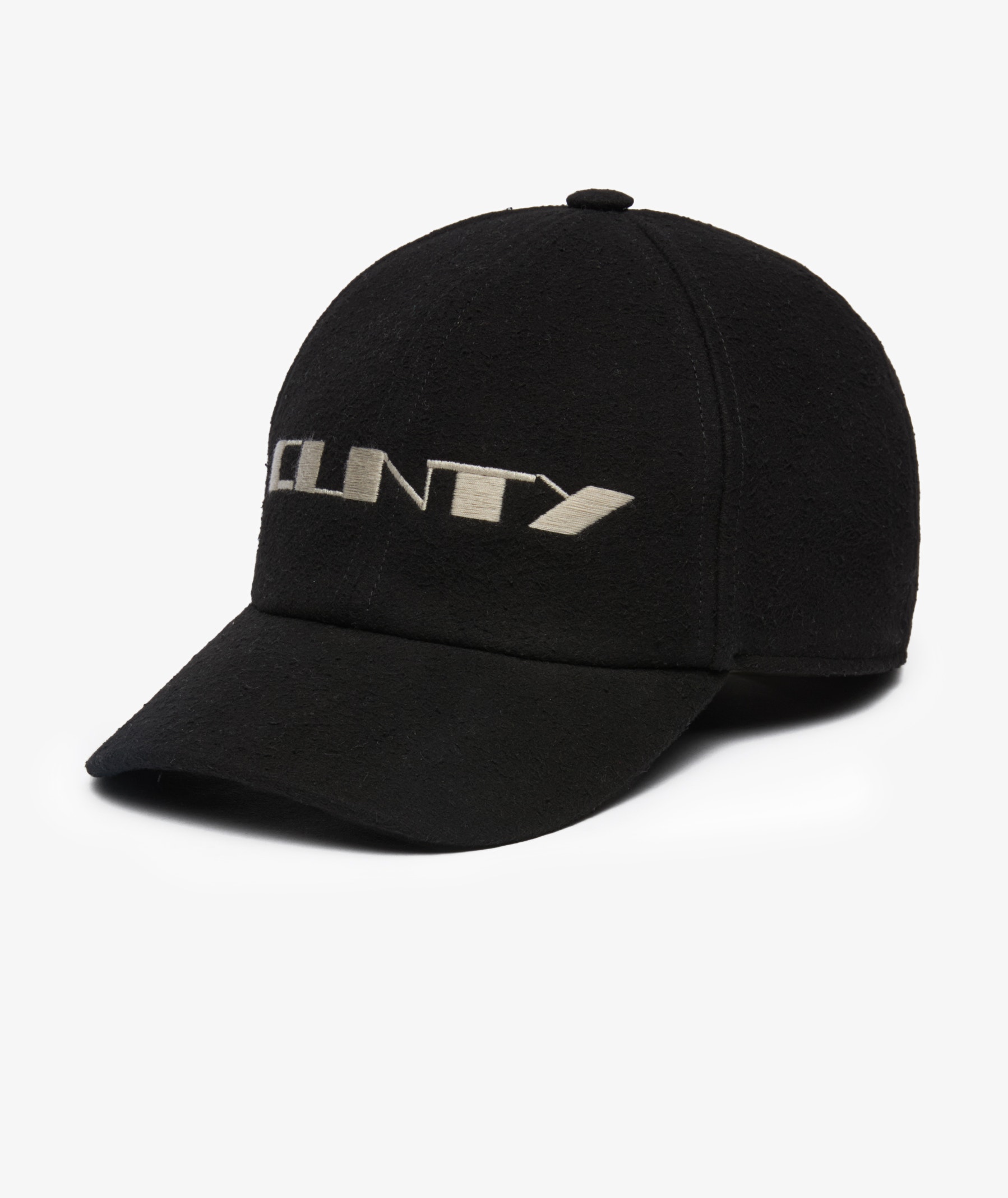 Rick Owens DRKSHDW Embroidered Baseball Cap | Black | SVD USA