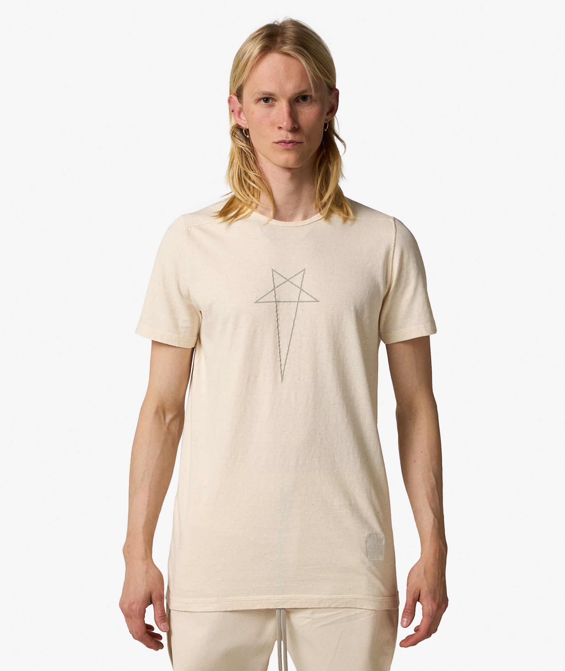 Rick Owens DRKSHDW Level T-Shirt in Beige | SVD USA
