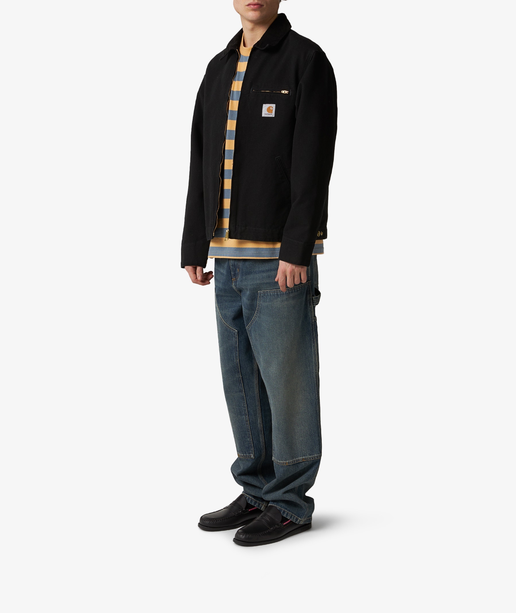 Carhartt WIP Detroit Jacket (Summer) in Black | SVD USA