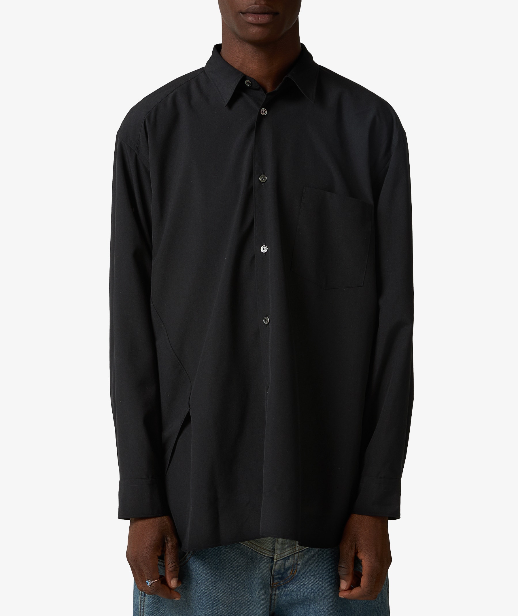 Comme des Garçons Homme Plus Shirt in black | SVD