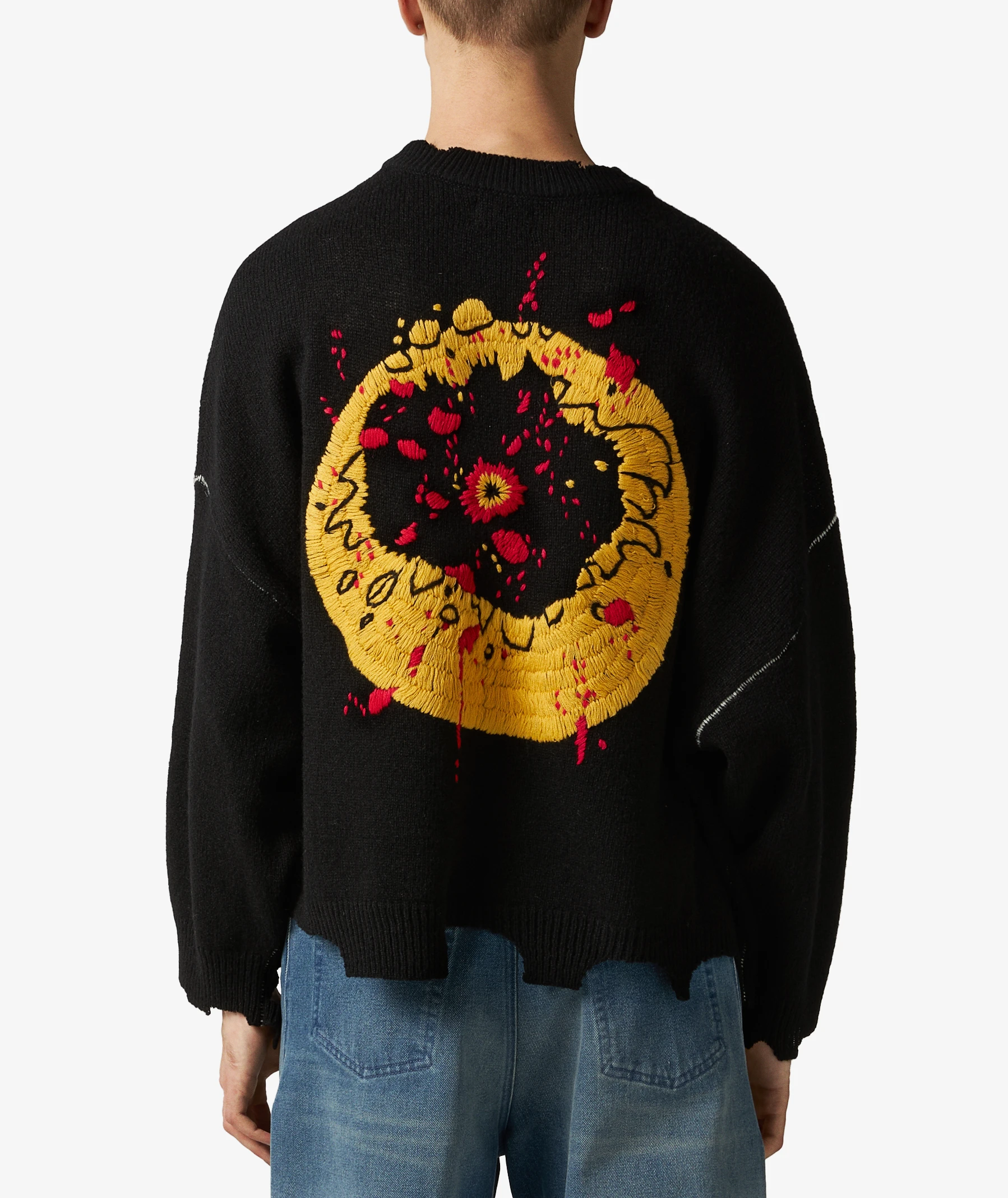 SAINT Mxxxxxx Smile Crew Sweater x Cactus Plant Flea Market