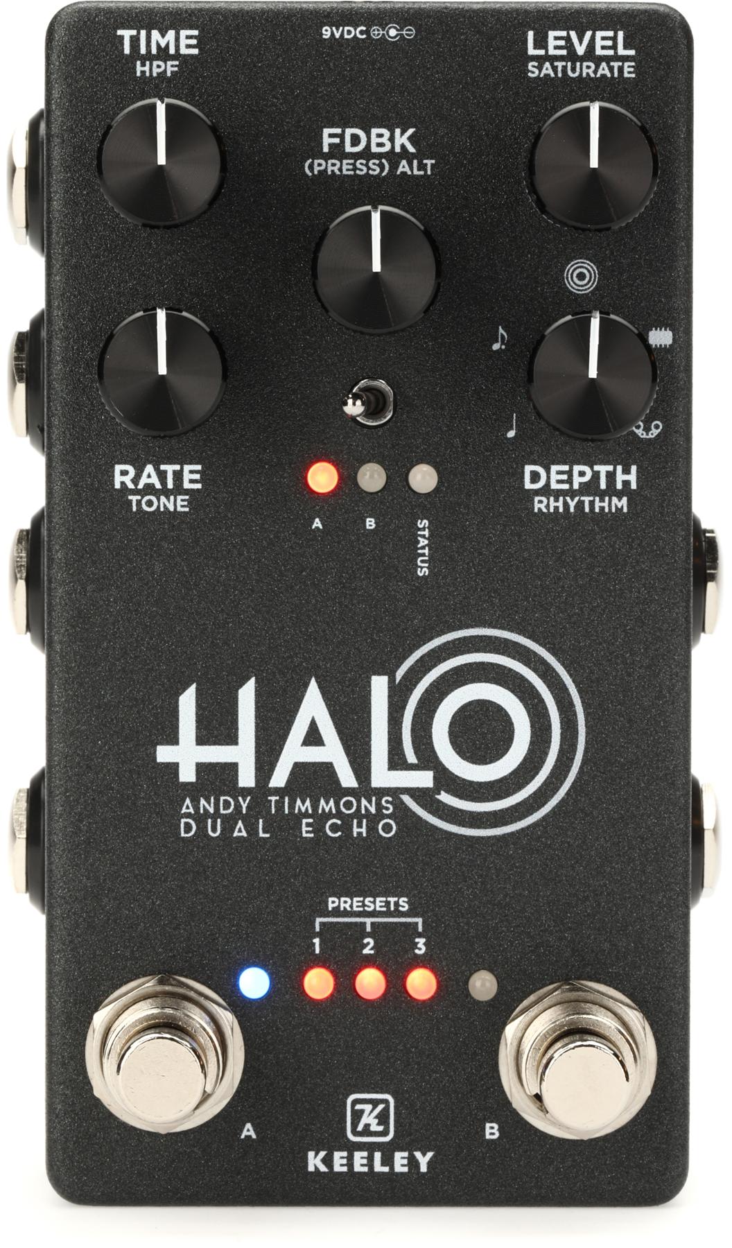 Full Keeley Halo Review (Andy Timmons Dual Echo) - Guitar Chalk
