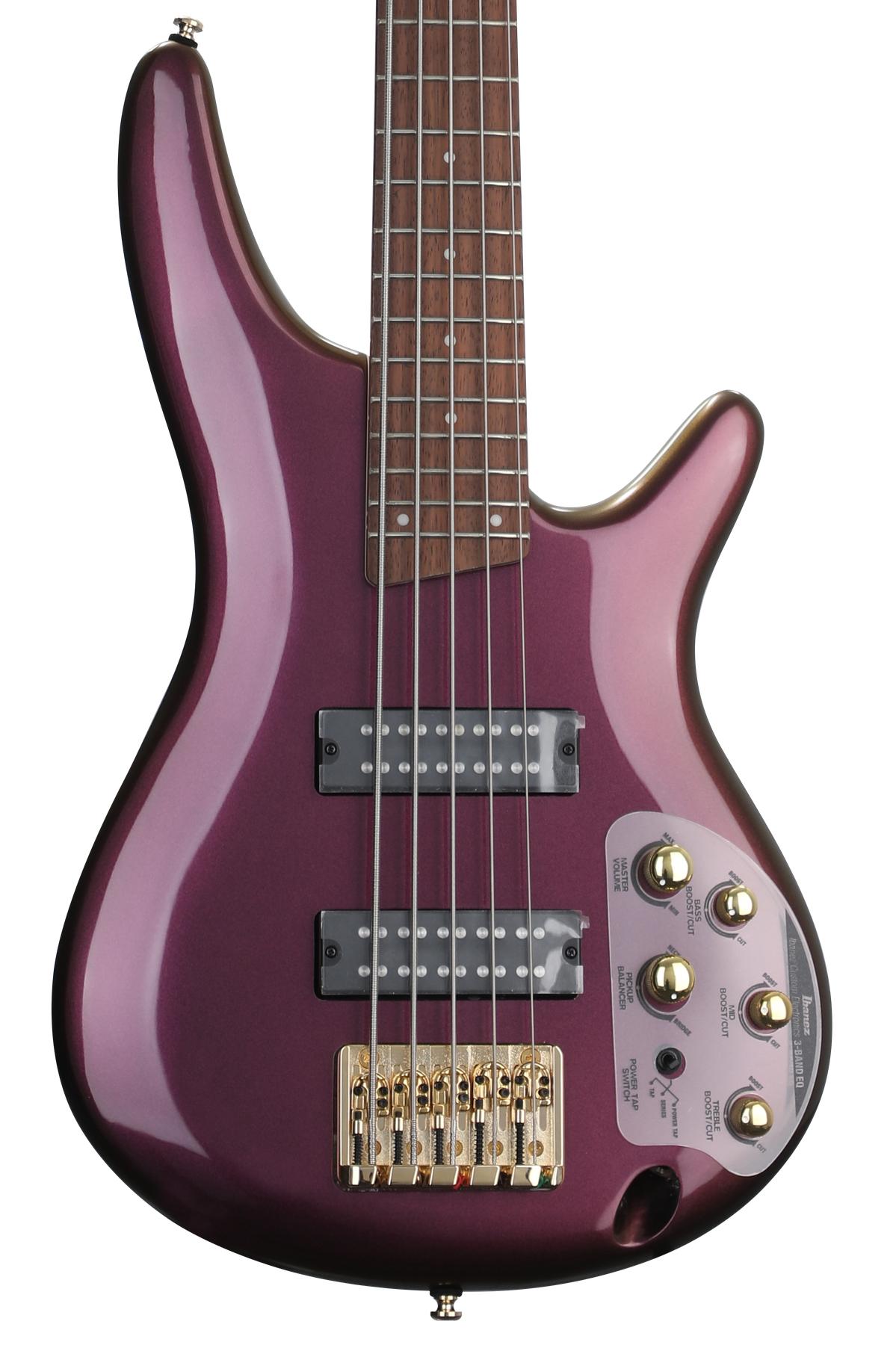 Ibanez SR305EDX 5-string Electric Bass - Rose Gold Chameleon
