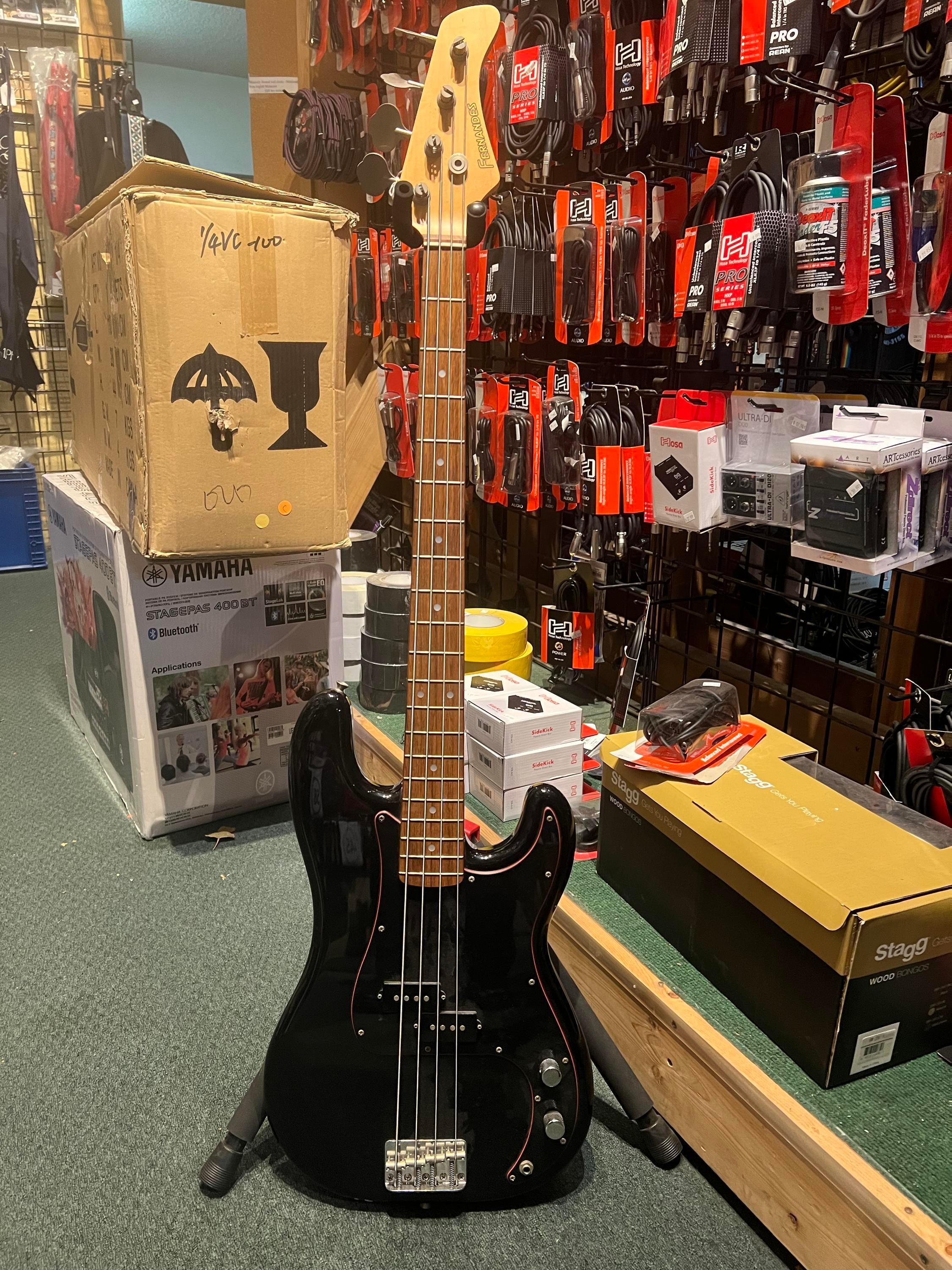 Used Fernandes LEB-1 P Bass Made in - Sweetwater's Gear Exchange