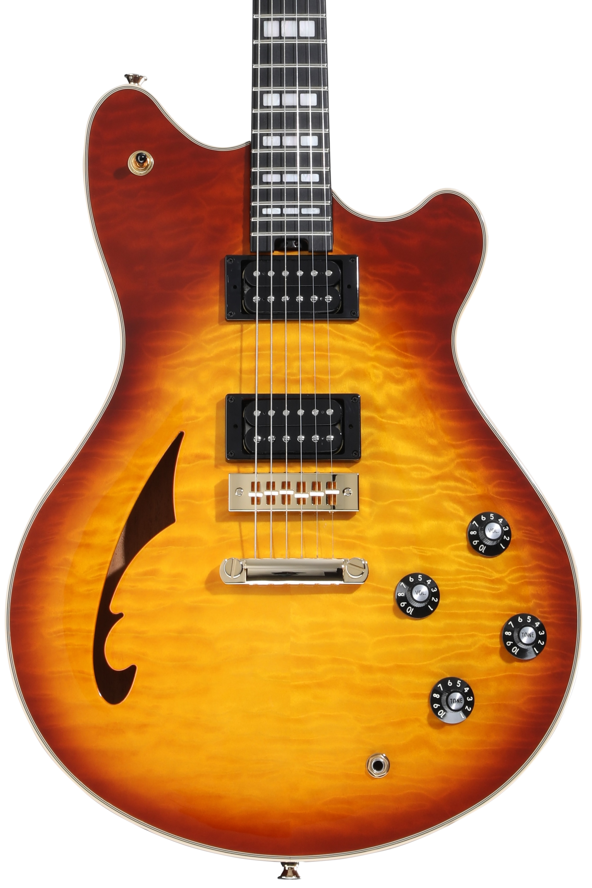 EVH SA-126 Special Quilted Maple Electric Guitar - Tobacco Burst
