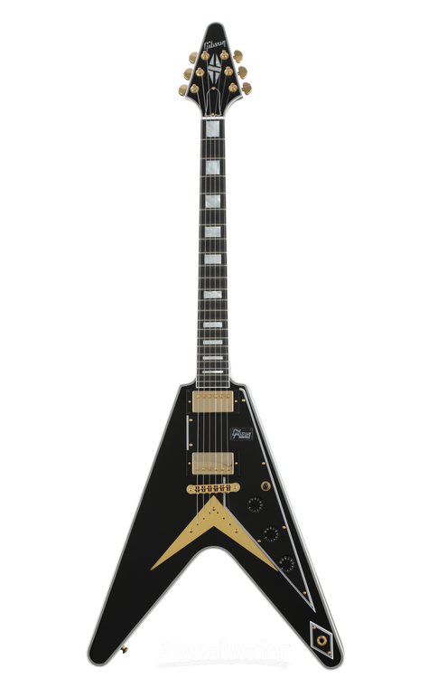 Gibson Custom Flying V Custom - Ebony | Sweetwater