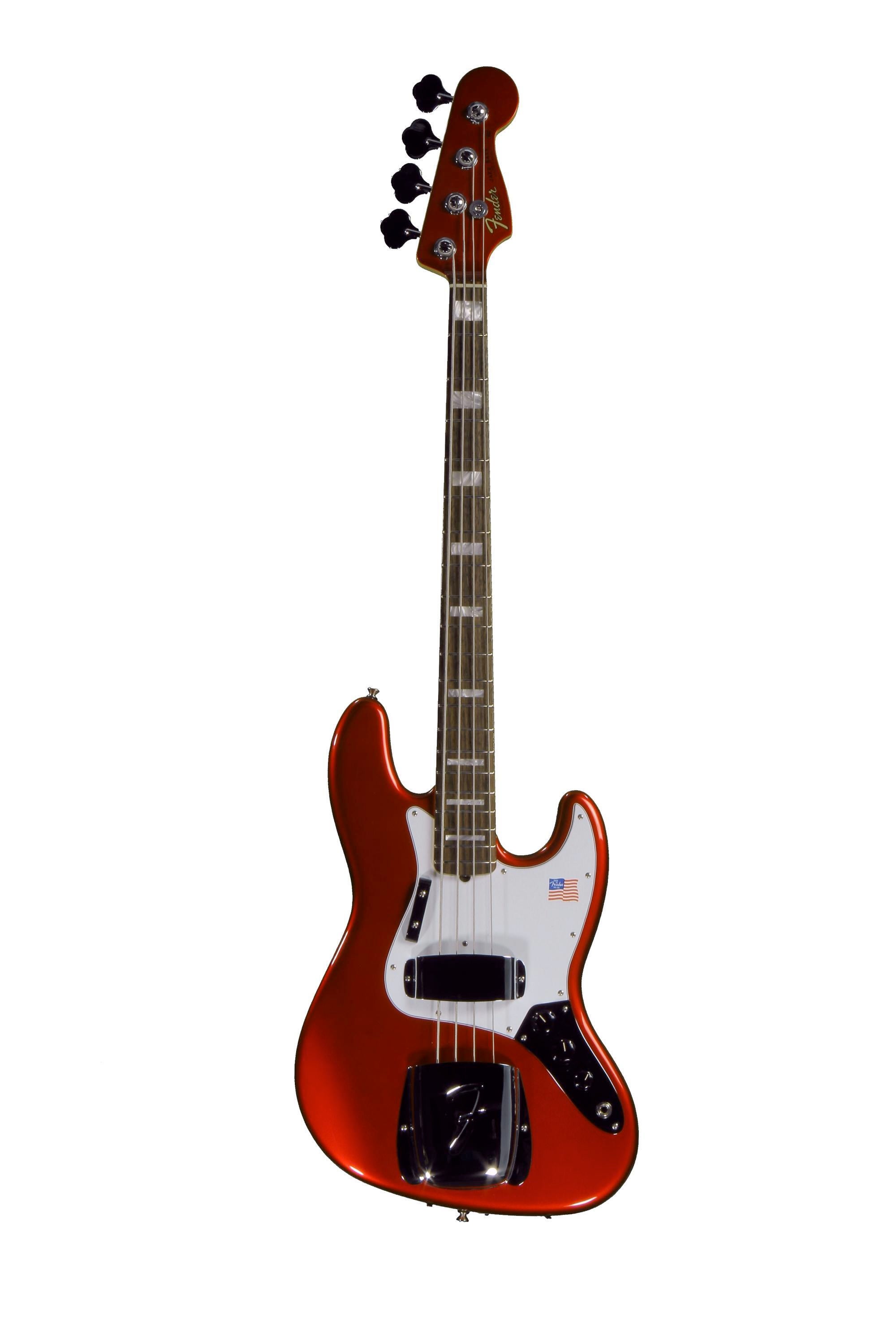 Fender 50th Anniversary Jazz Bass - Candy Apple Red | Sweetwater