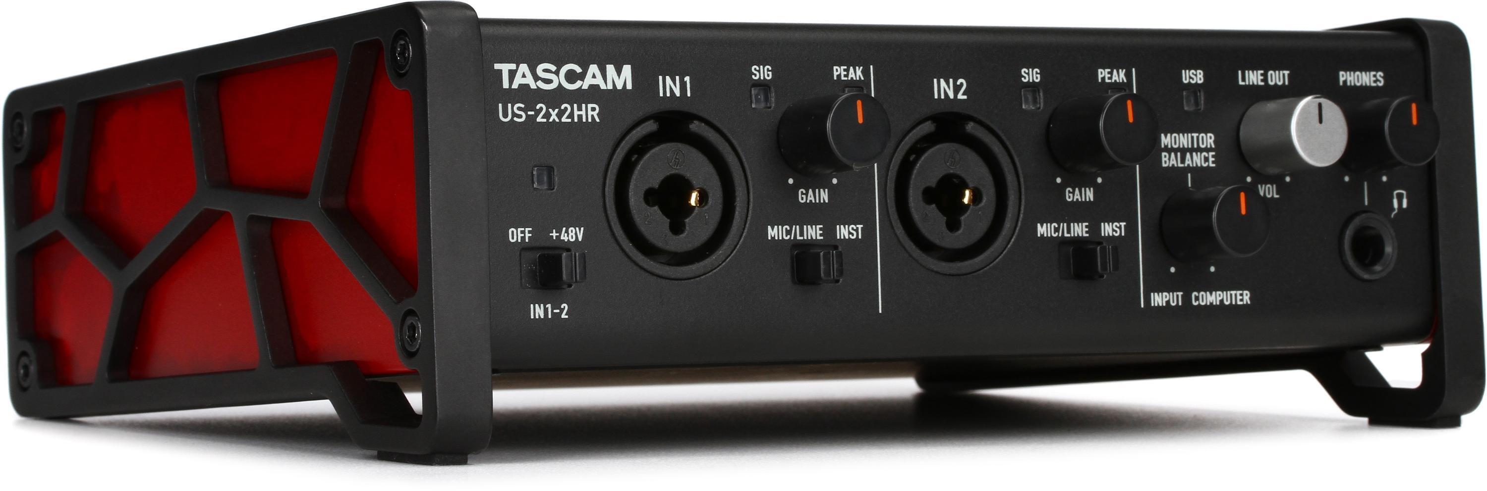 TASCAM US-2x2 オーディオインターフェイス US-2x2 | USBオーディオ