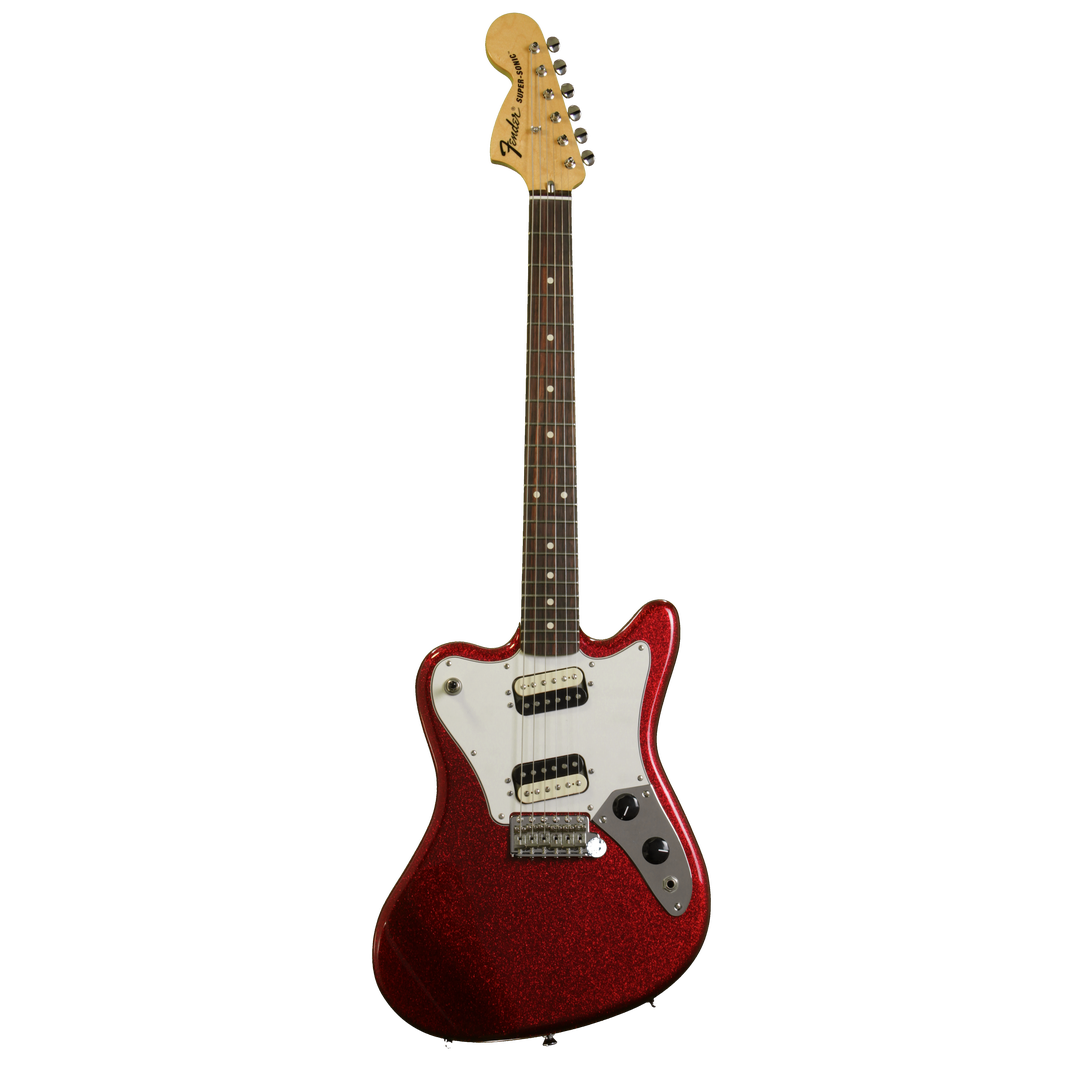 Fender Pawn Shop Super-Sonic Rosewood - Apple Red Flake | Sweetwater
