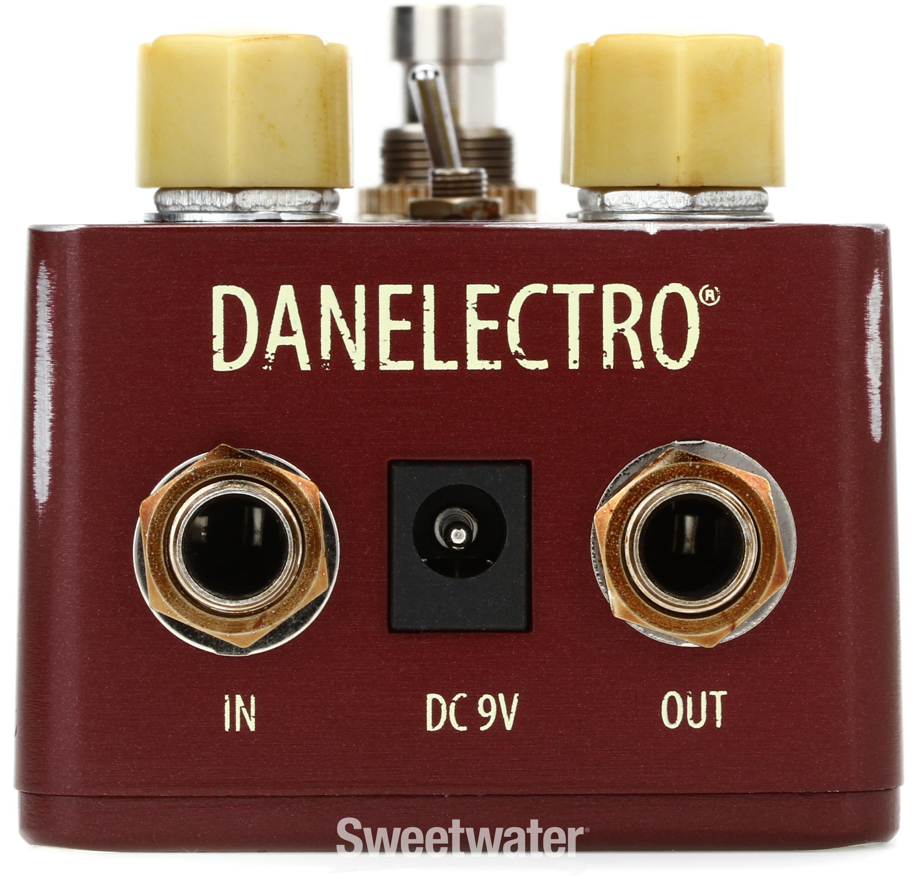 Danelectro Eisenhower Fuzz Pedal with Octave Effect | Sweetwater