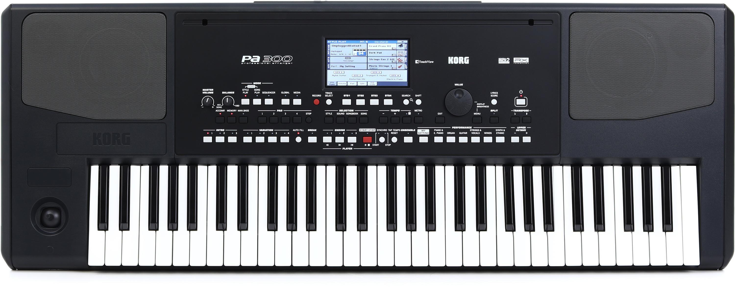Korg Pa300 61-key Arranger Workstation | Sweetwater