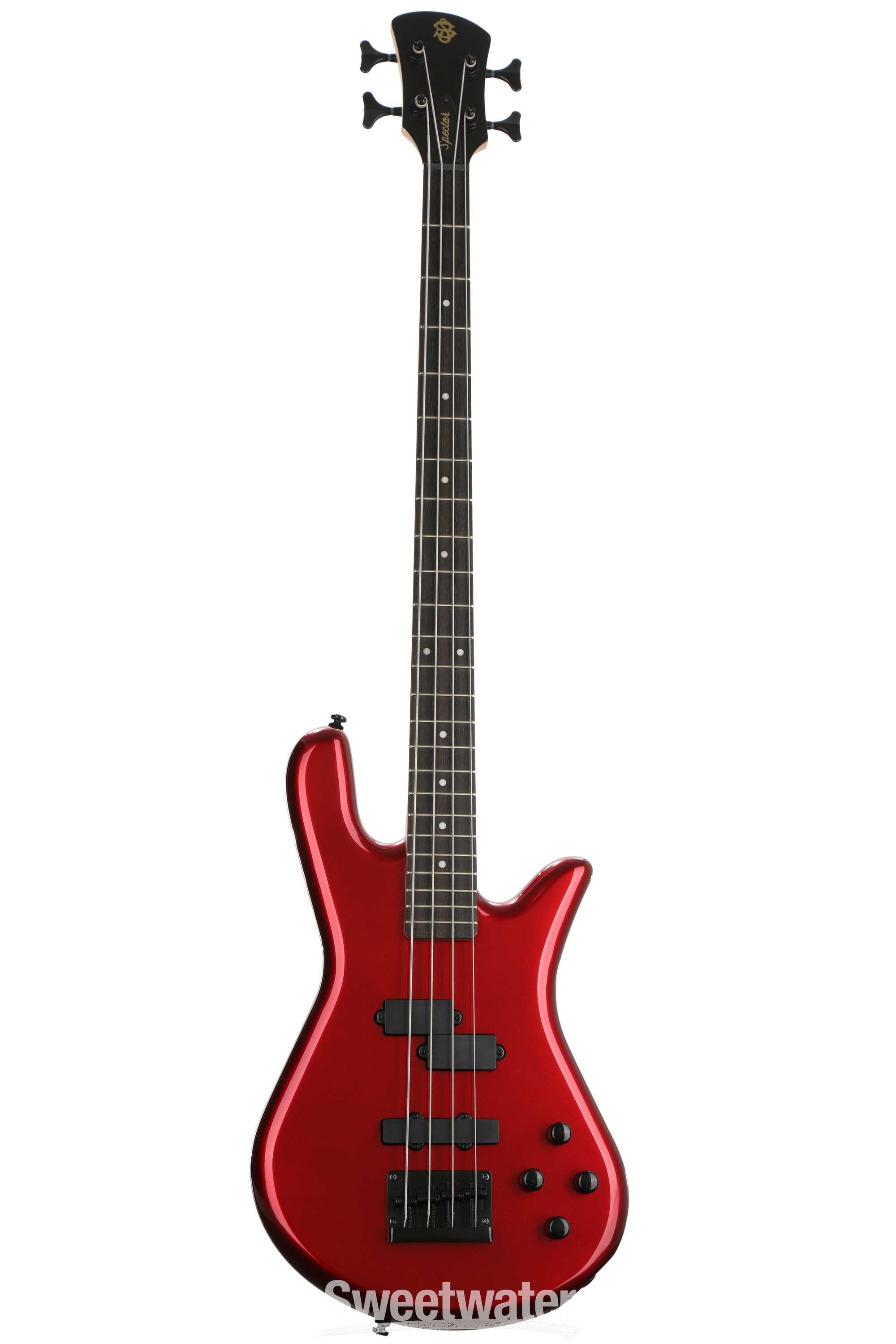 Spector Performer 4 Bass Guitar - Metallic Red | Sweetwater