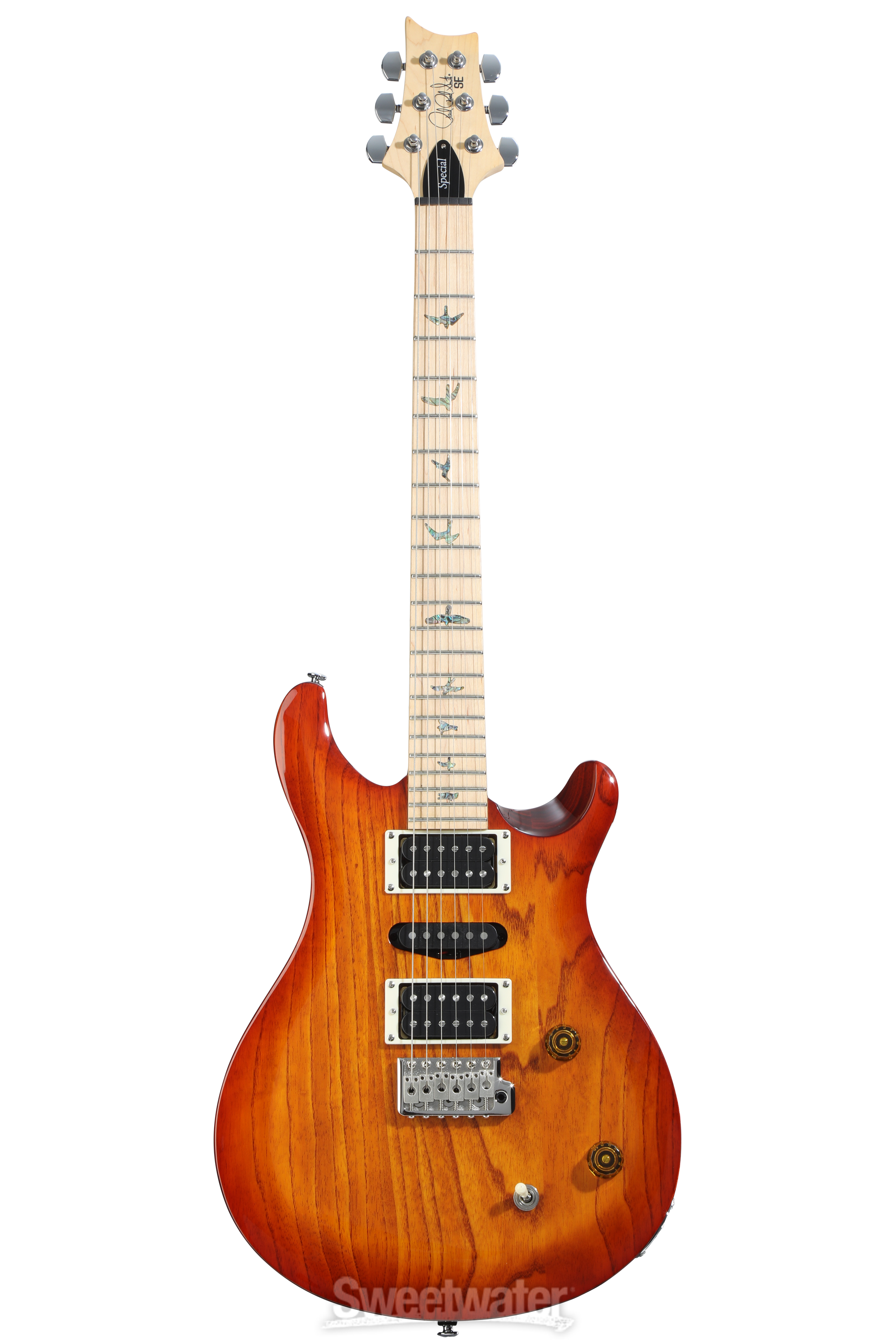 PRS SE Swamp Ash Special Electric Guitar - Vintage Sunburst