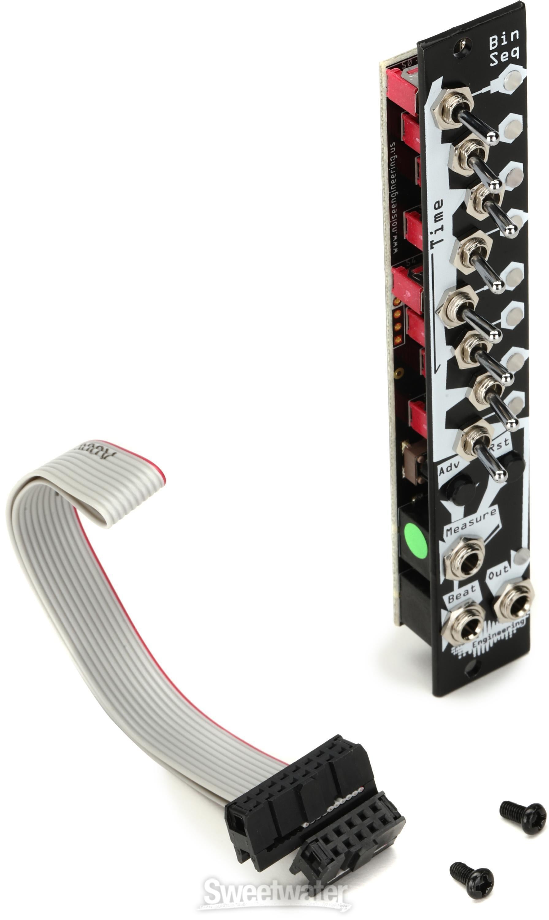 Noise Engineering Bin Seq 8-step Trigger/Gate Sequencer Eurorack