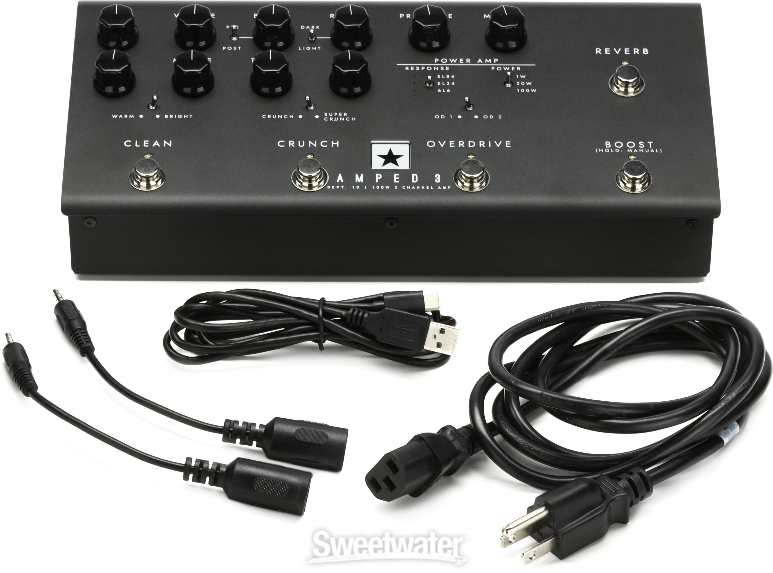AMPED 3 ギターエフェクター Blackstar BLACKSTAR AMPED3を1年間使って