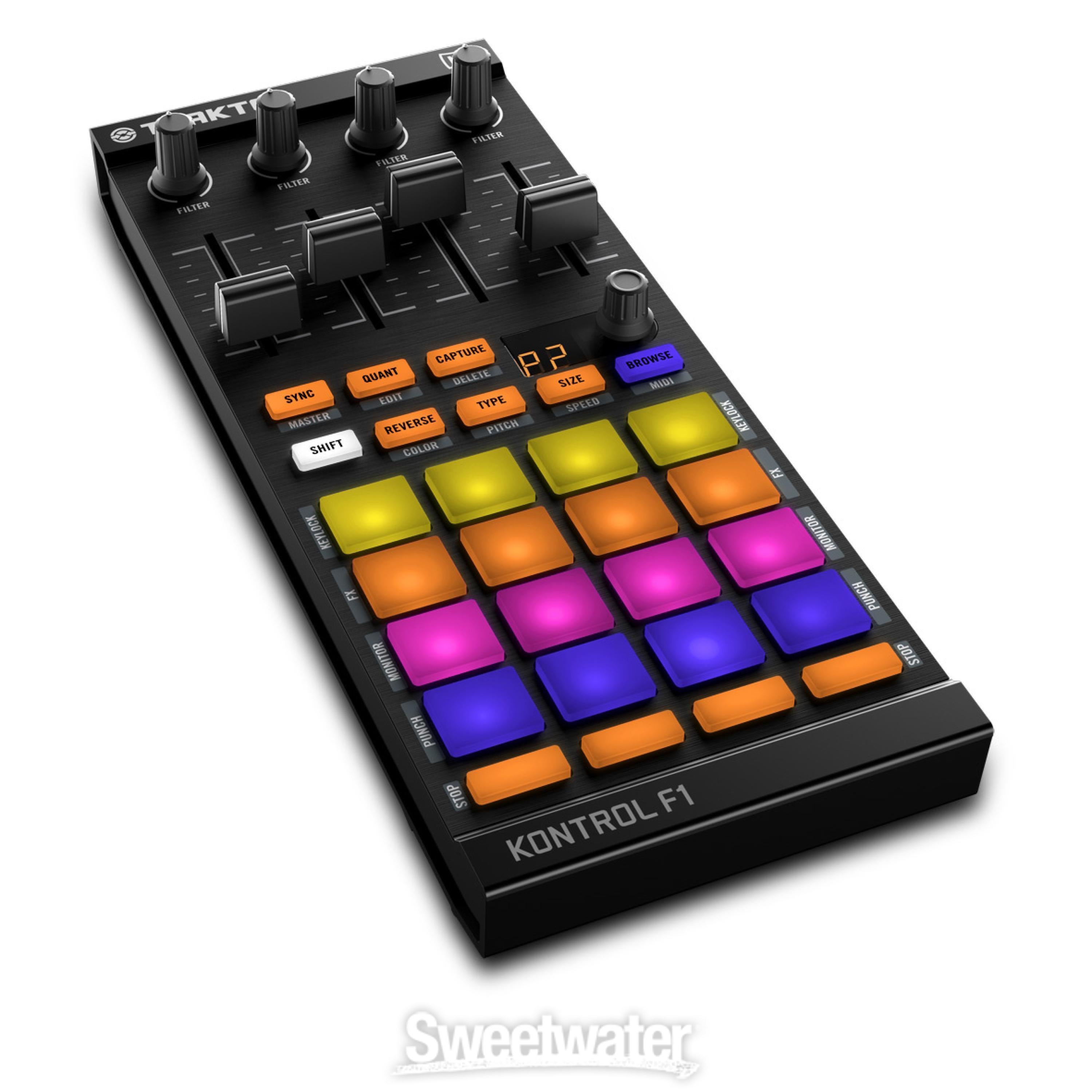 Native Instruments Traktor Kontrol F1 | Sweetwater
