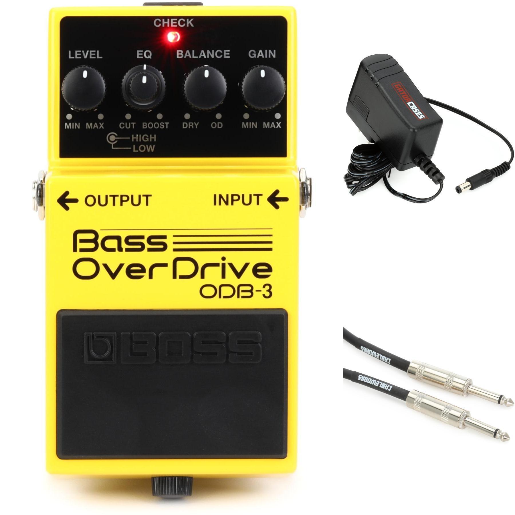 Boss ODB-3 Bass Overdrive Pedal | Sweetwater