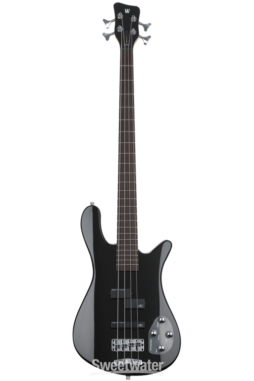 Warwick RockBass Streamer LX, Dent and Scratch - Solid Black