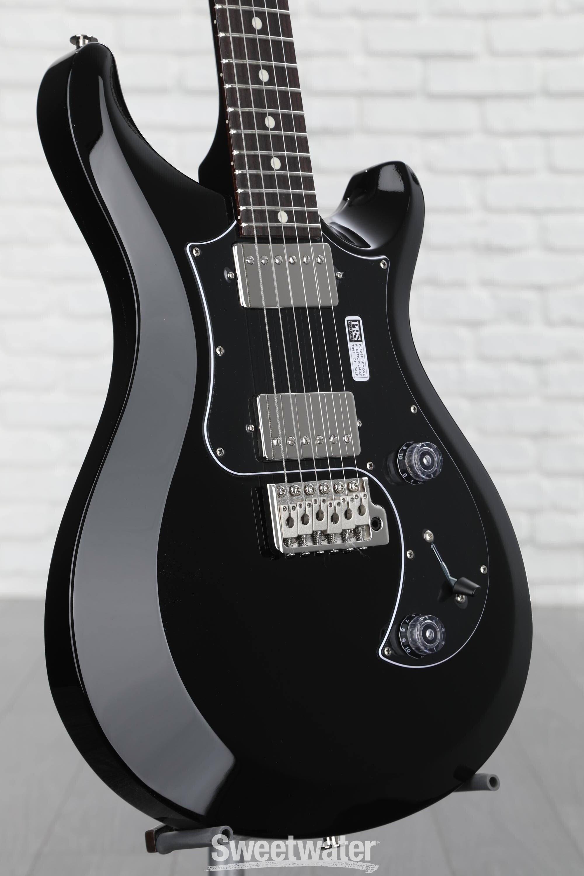 PRS S2 Standard 24 Electric Guitar - Black | Sweetwater