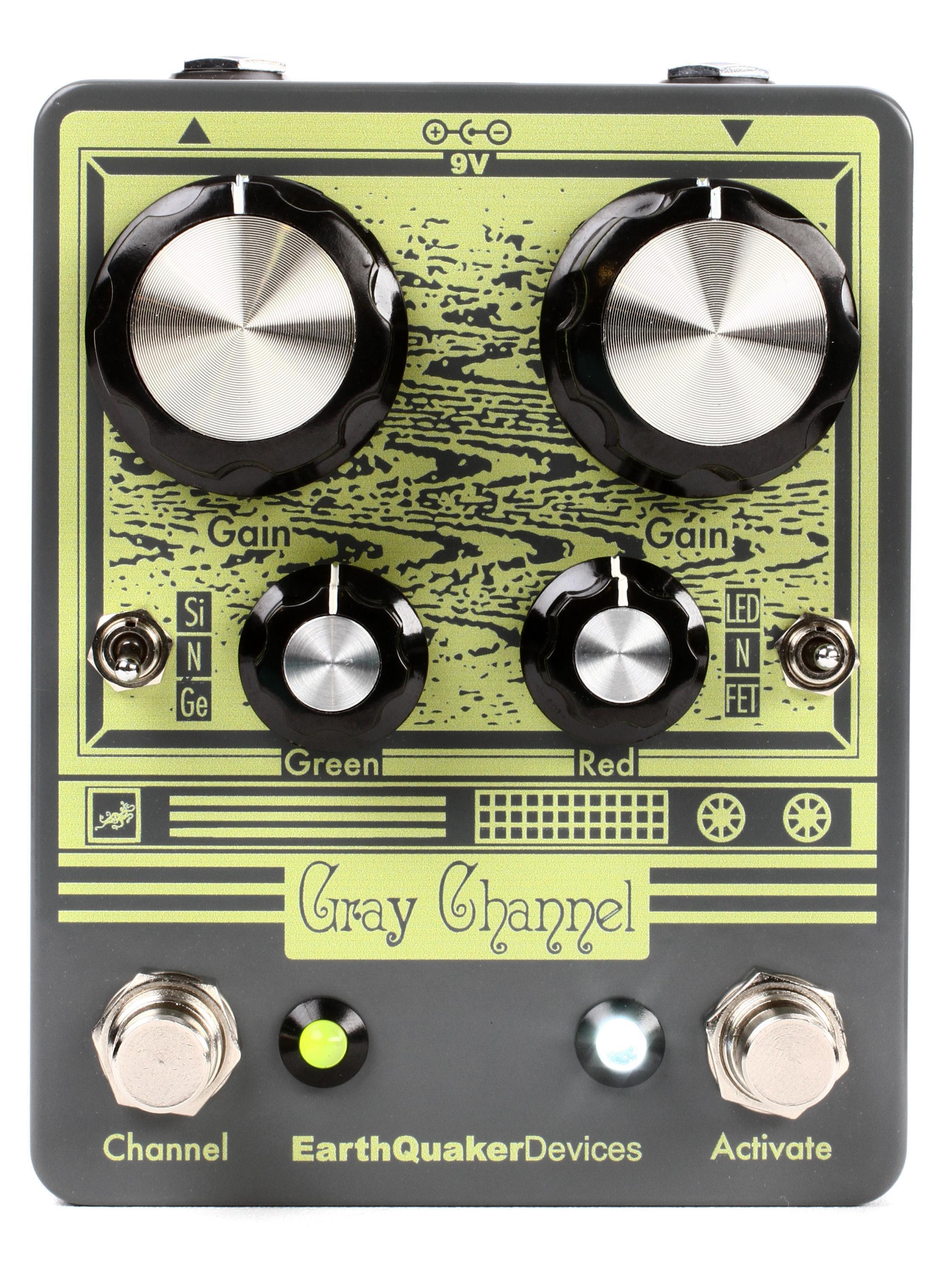 EarthQuaker Devices Gray Channel Overdrive Pedal | Sweetwater