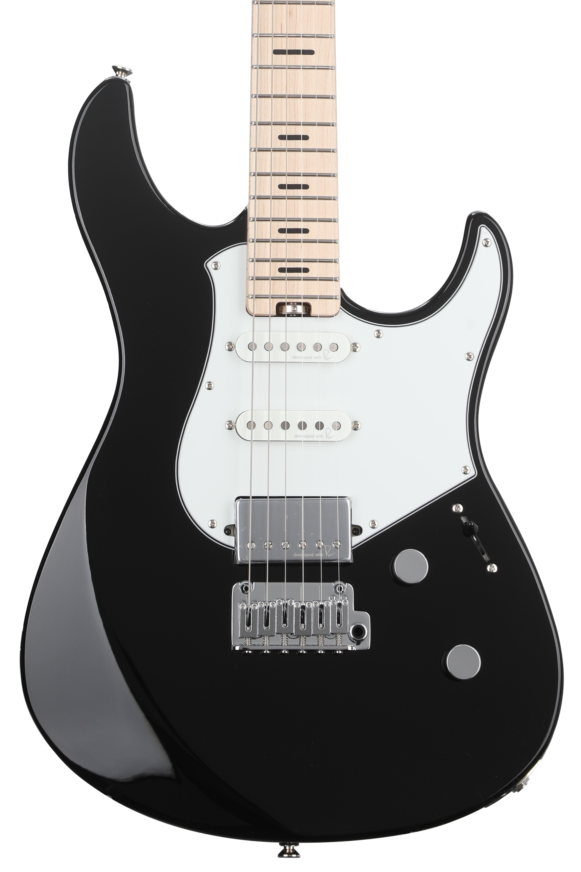 Yamaha PACS+12 Pacifica Standard Plus Electric Guitar - Black