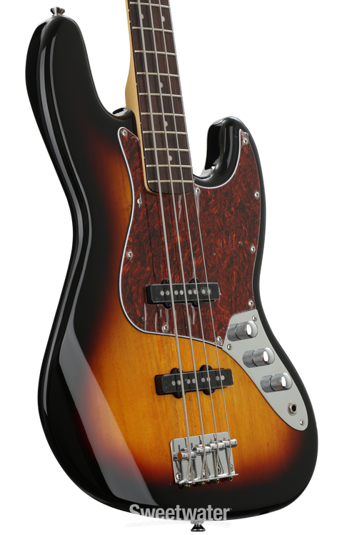 Squier Vintage Modified Jazz Bass - 3-color Sunburst | Sweetwater
