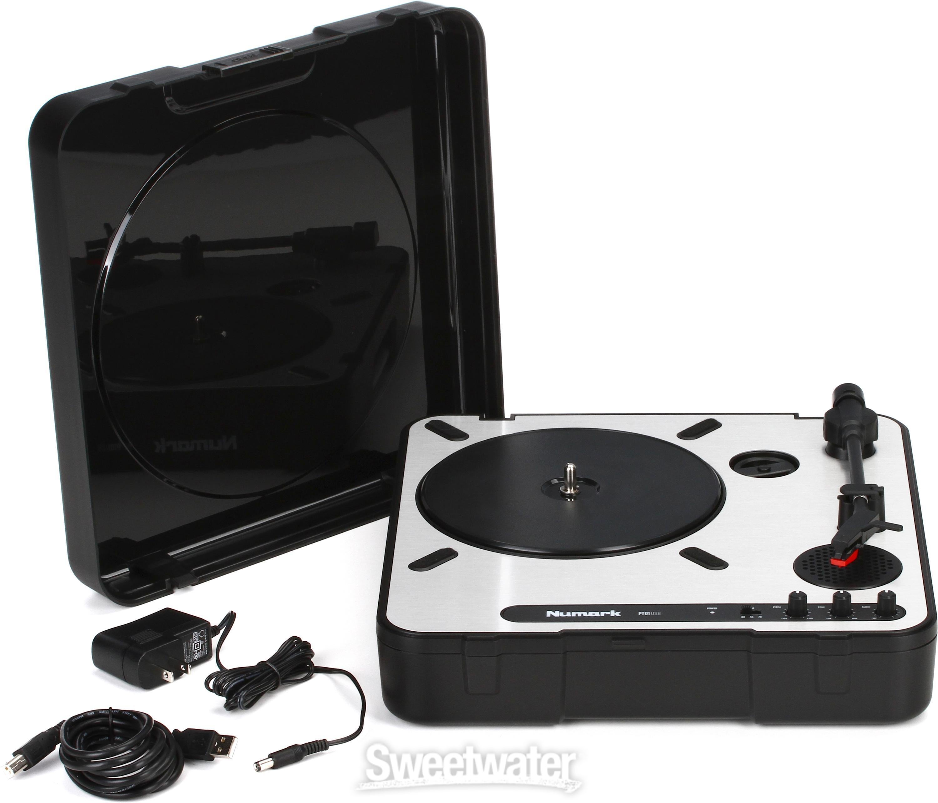 Numark PT-01USB Portable Turntable | Sweetwater