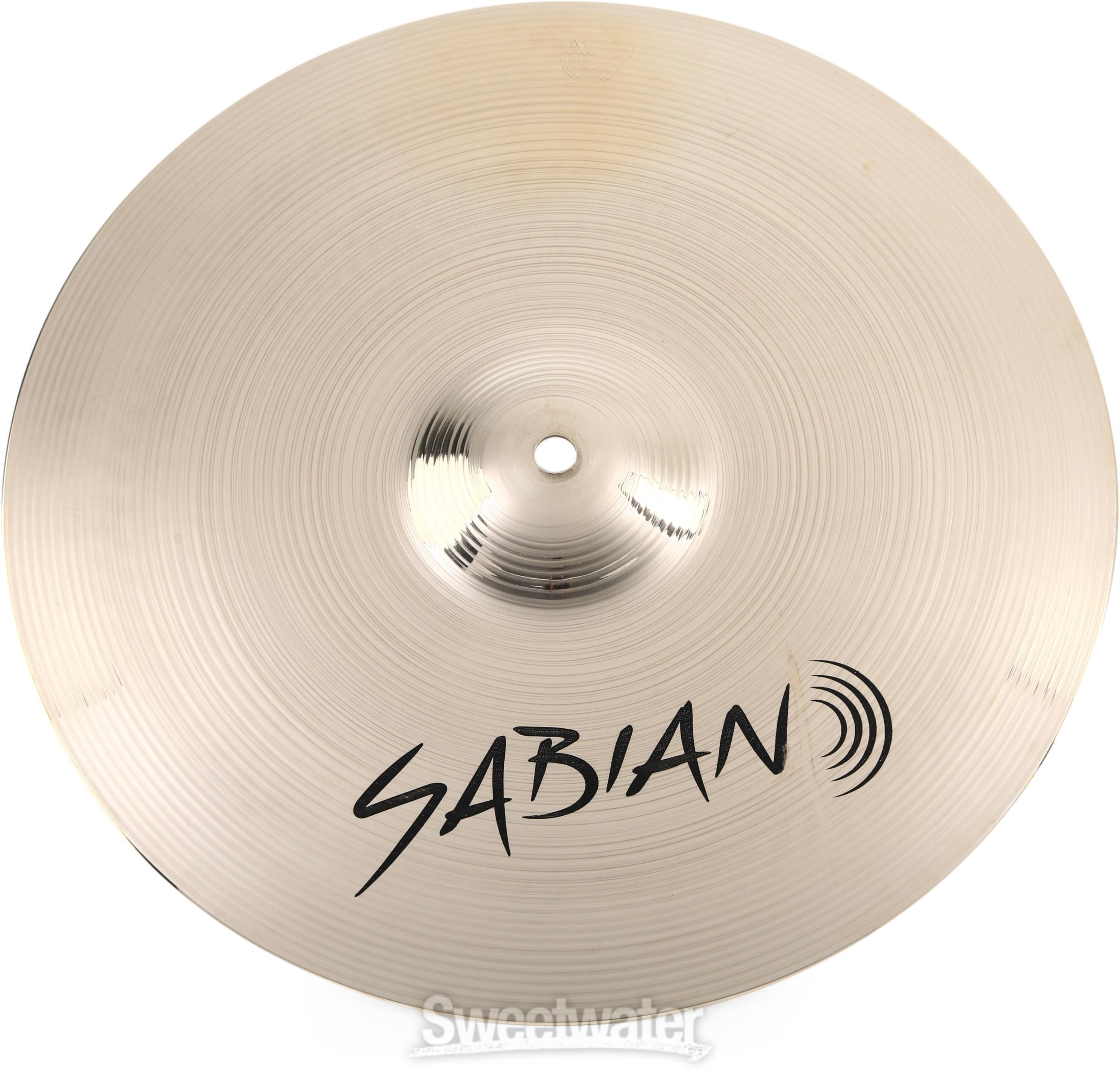 Sabian 14-inch AA Rock Hi-hats - Brilliant Finish | Sweetwater