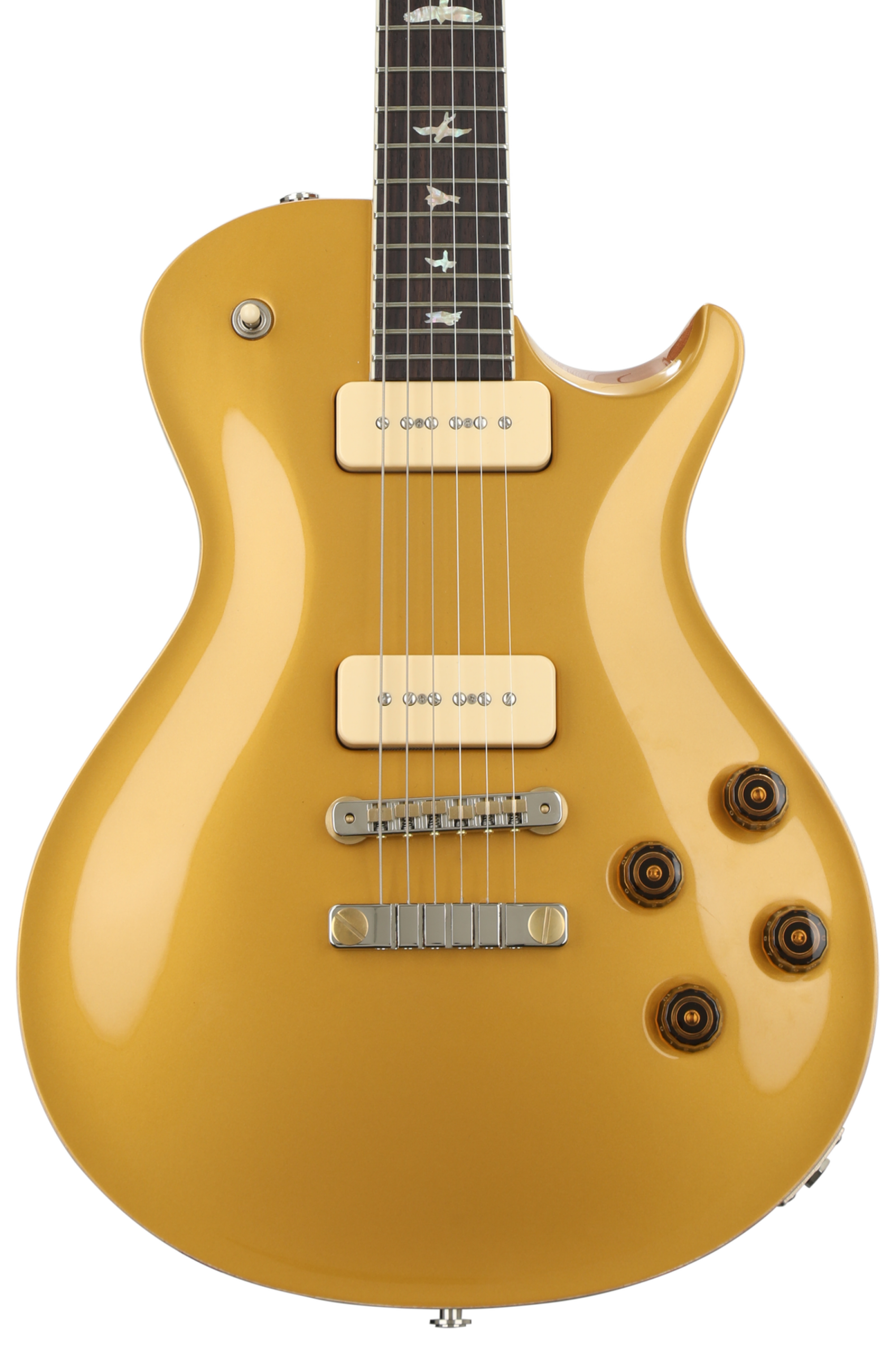 PRS McCarty Singlecut 594 Soapbar - Gold Top with Pattern Vintage
