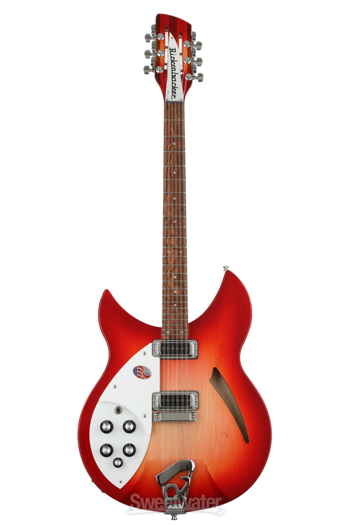 Rickenbacker 330/12 12-string, Left-handed - Fireglo | Sweetwater