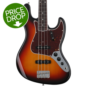 Fender American Vintage '64 Jazz Bass - 3 Color Sunburst | Sweetwater