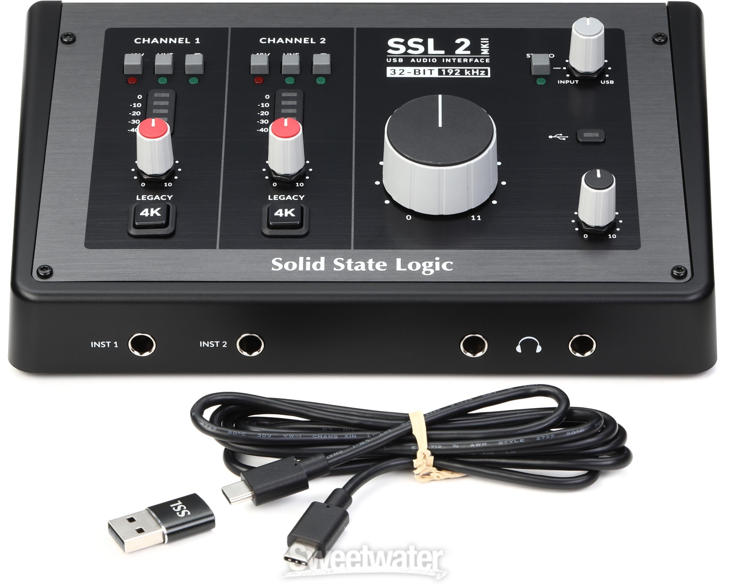 SSL 2 USBオーディオインターフェース Solid State Logic SSL 2+ MKII