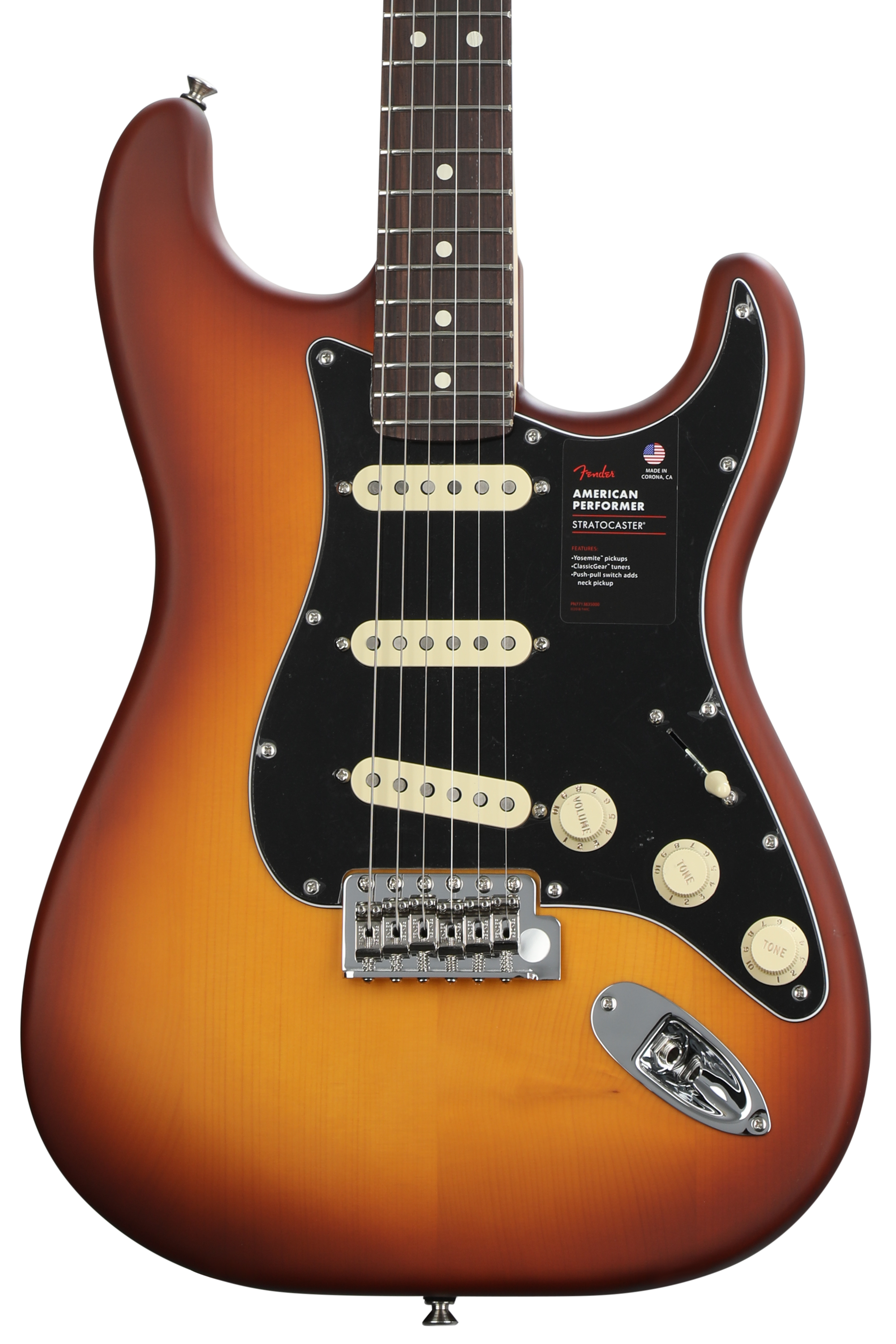 Fender Limited-edition American Performer Timber Stratocaster