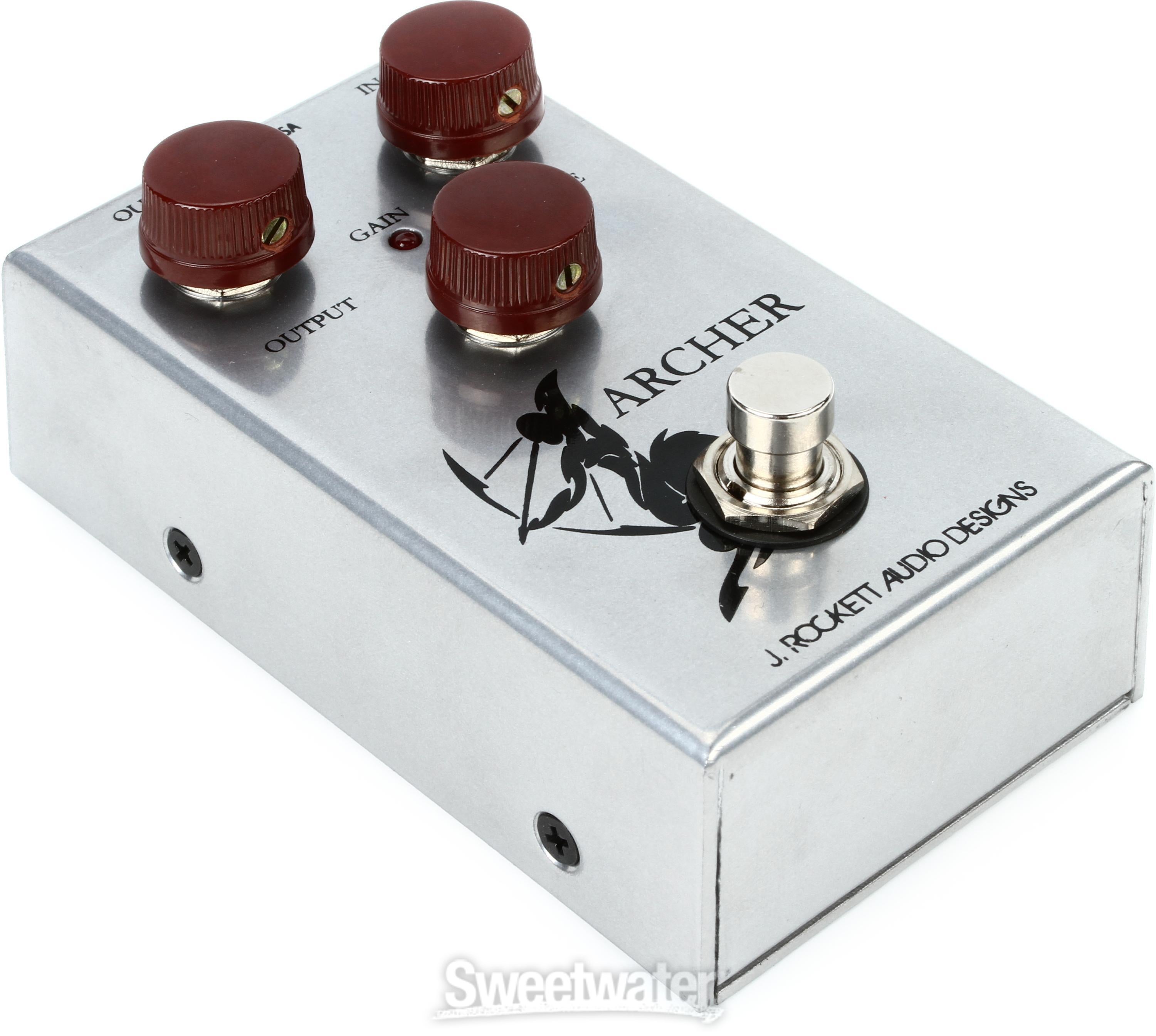 J. Rockett Audio Designs Archer Boost/Overdrive Pedal Reviews