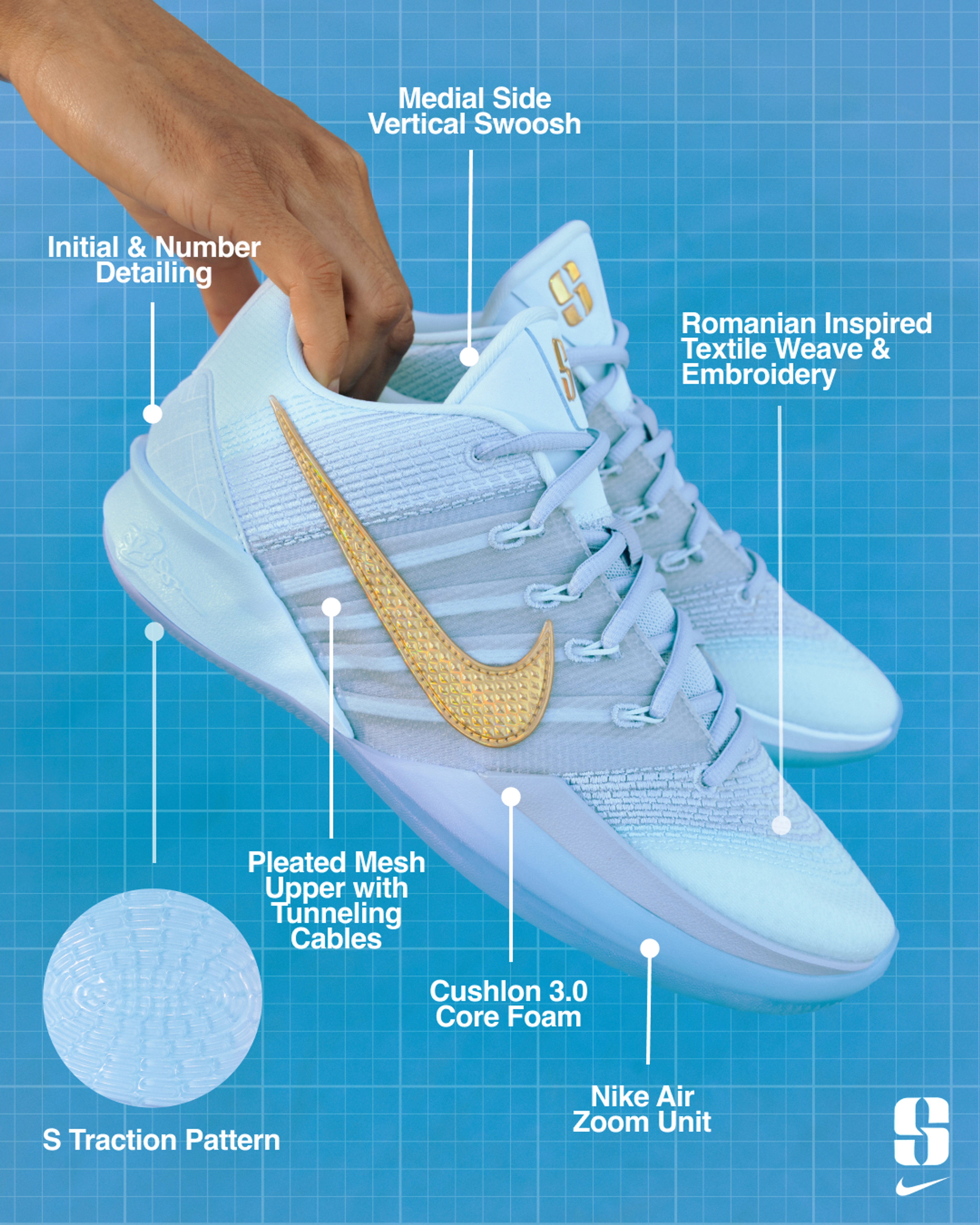Nikeとサブリナ・イオネスクがすべてのバスケットボールプレーヤーに