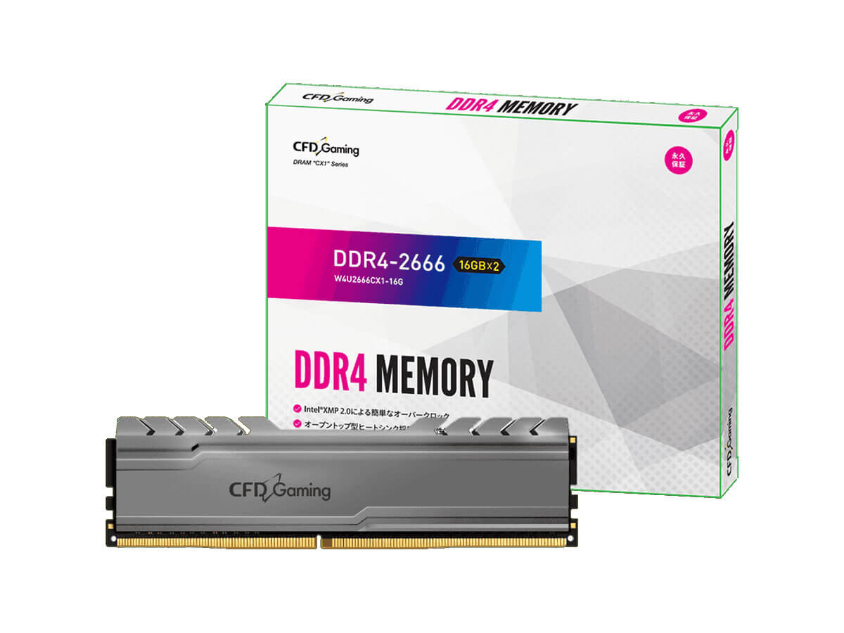 CFD メモリ DDR5-5600 16GB×2(32GB) | CFD販売 ノートPC用メモリ